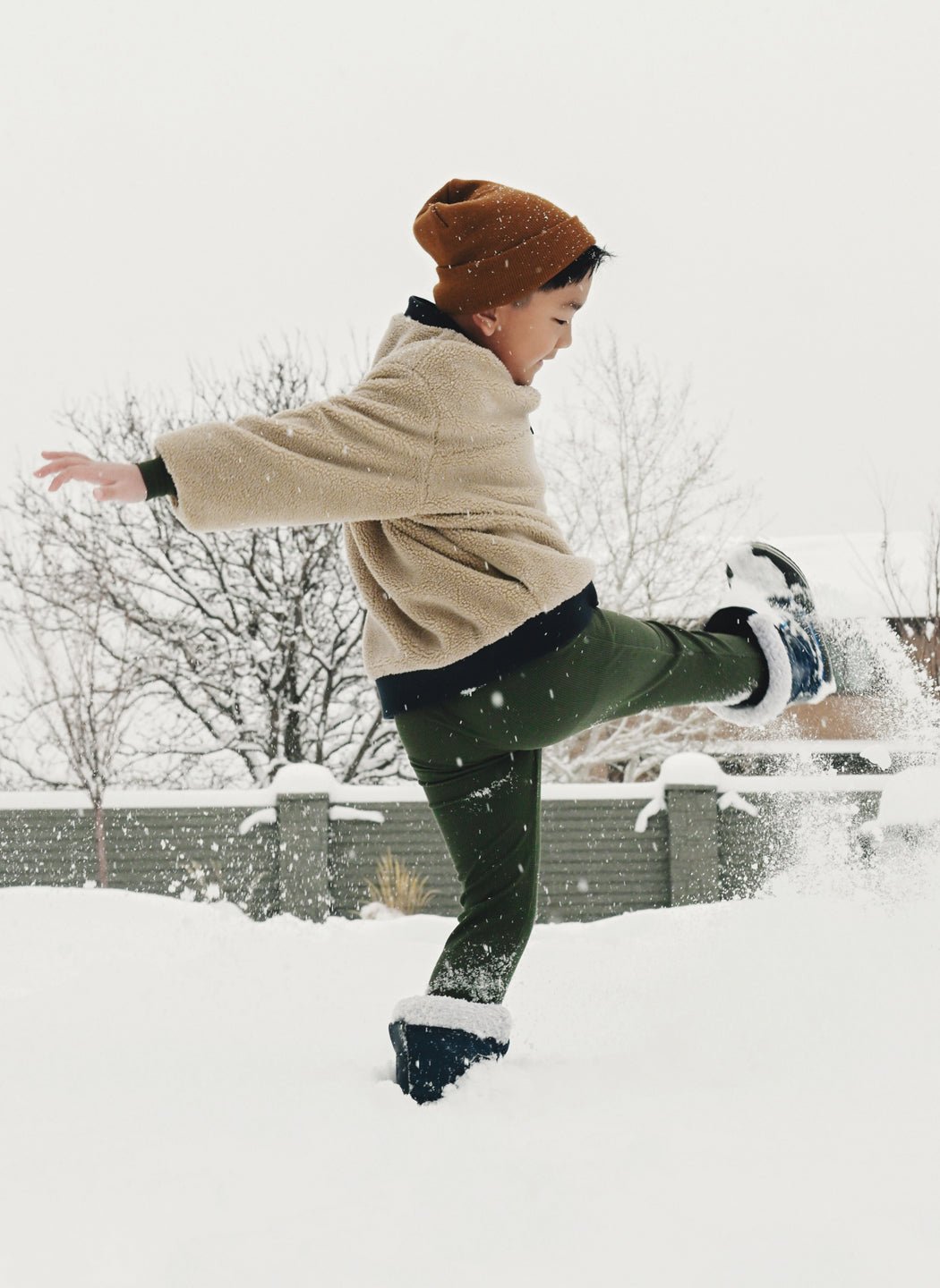 Children's Bamboo Waffle Knit Base Layer Set - Image 23