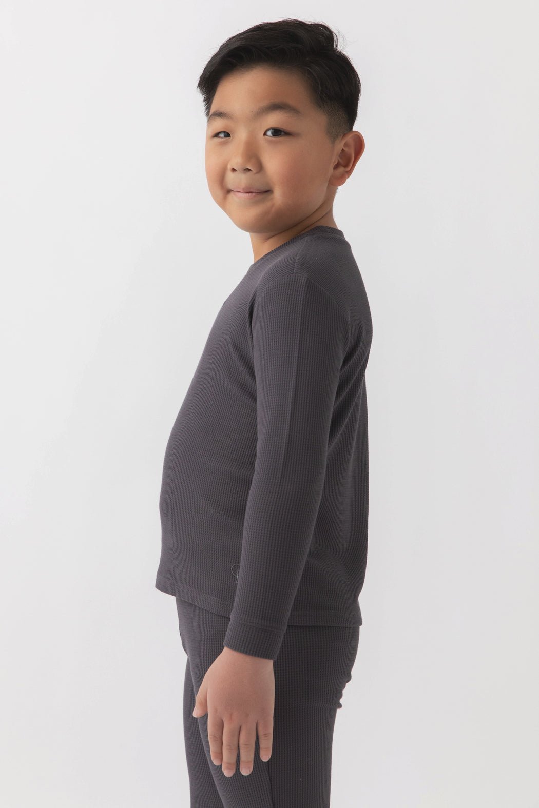 Children's Bamboo Waffle Knit Base Layer Long Sleeve - Last Chance - Image 16