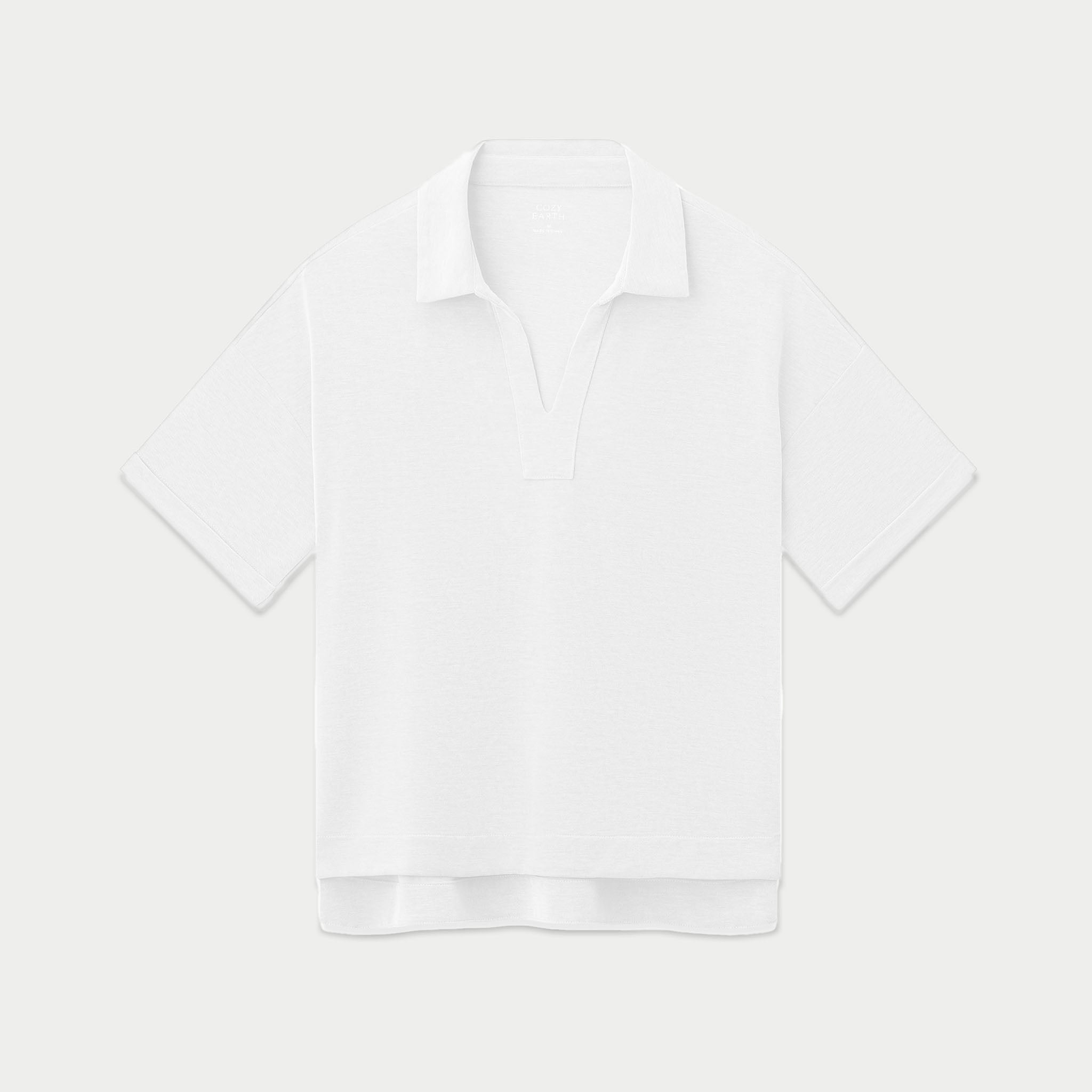 Women's Modern Modal Polo - Last Chance - Image 8