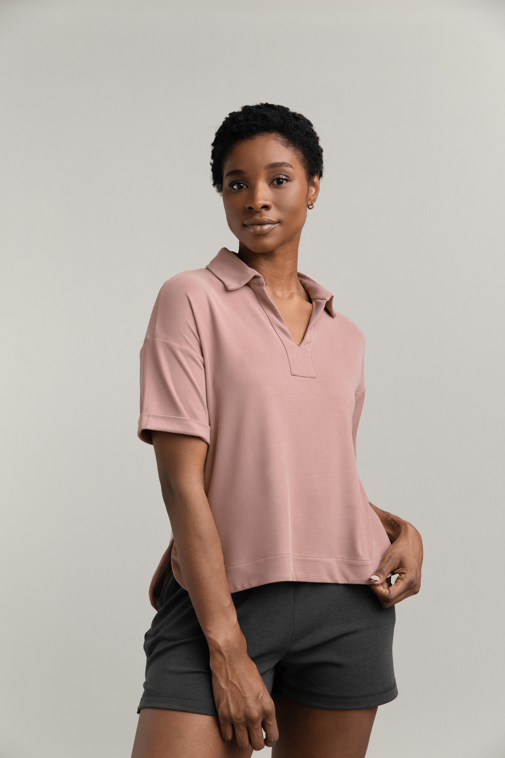 Women's Modern Modal Polo - Last Chance - Image 6