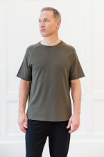 Men's Brushed Bamboo Raglan Tee - Last Chance