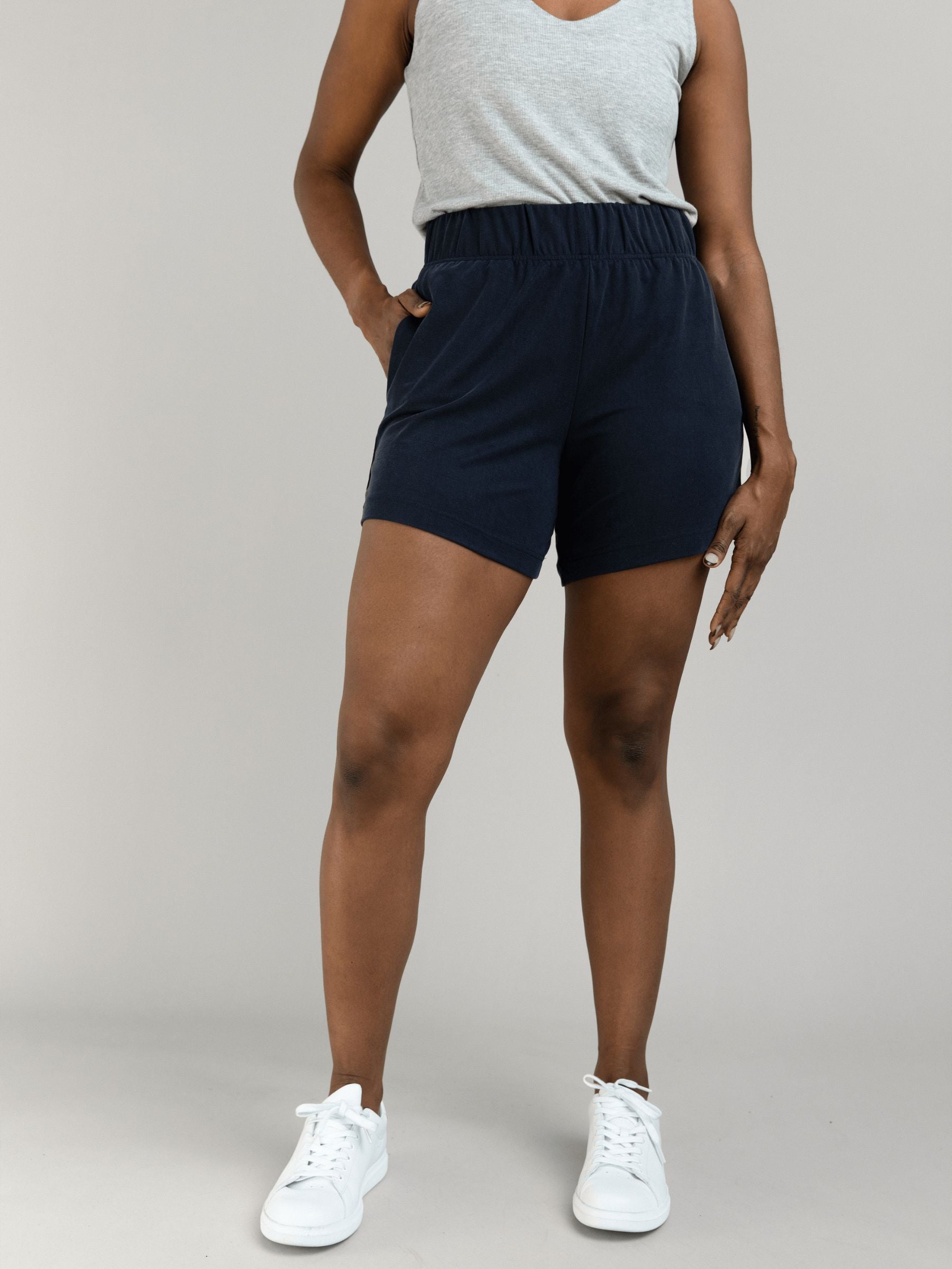 Women's Modern Modal Mid-Length Shorts - Last Chance - Image 19