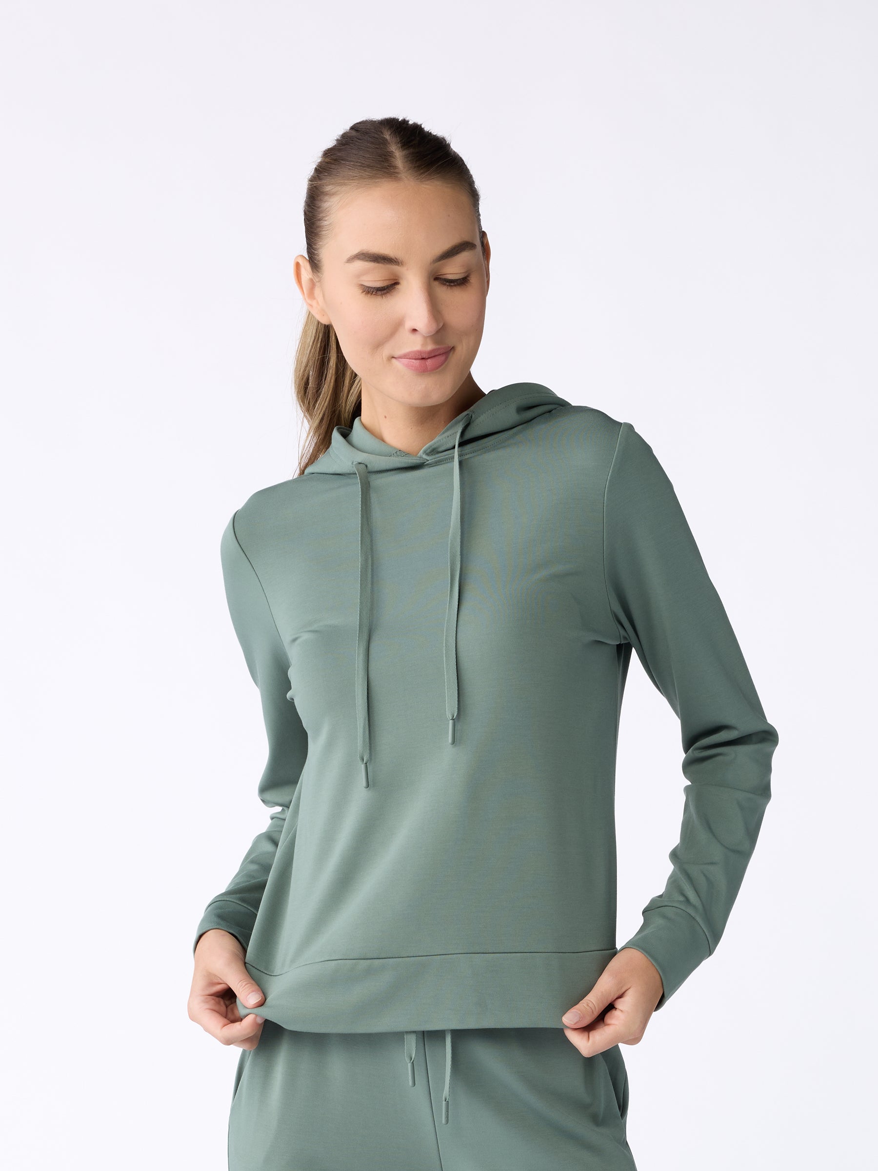 Women's Brushed Bamboo Hoodie - Image 9