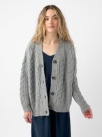 Oversized Cable Knit Cardigan - Last Chance