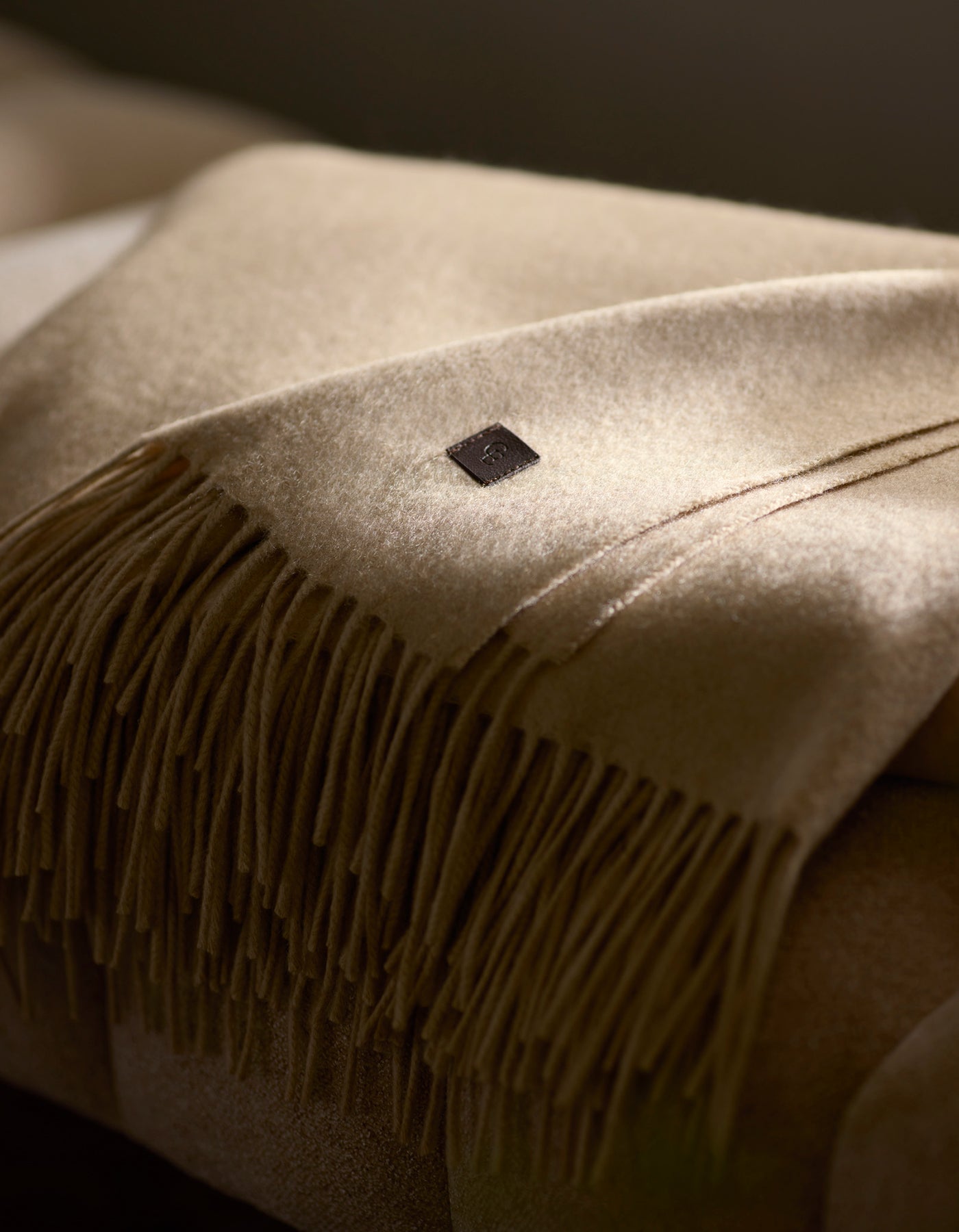 Cashmere Tassel Throw - Last Chance - Image 5