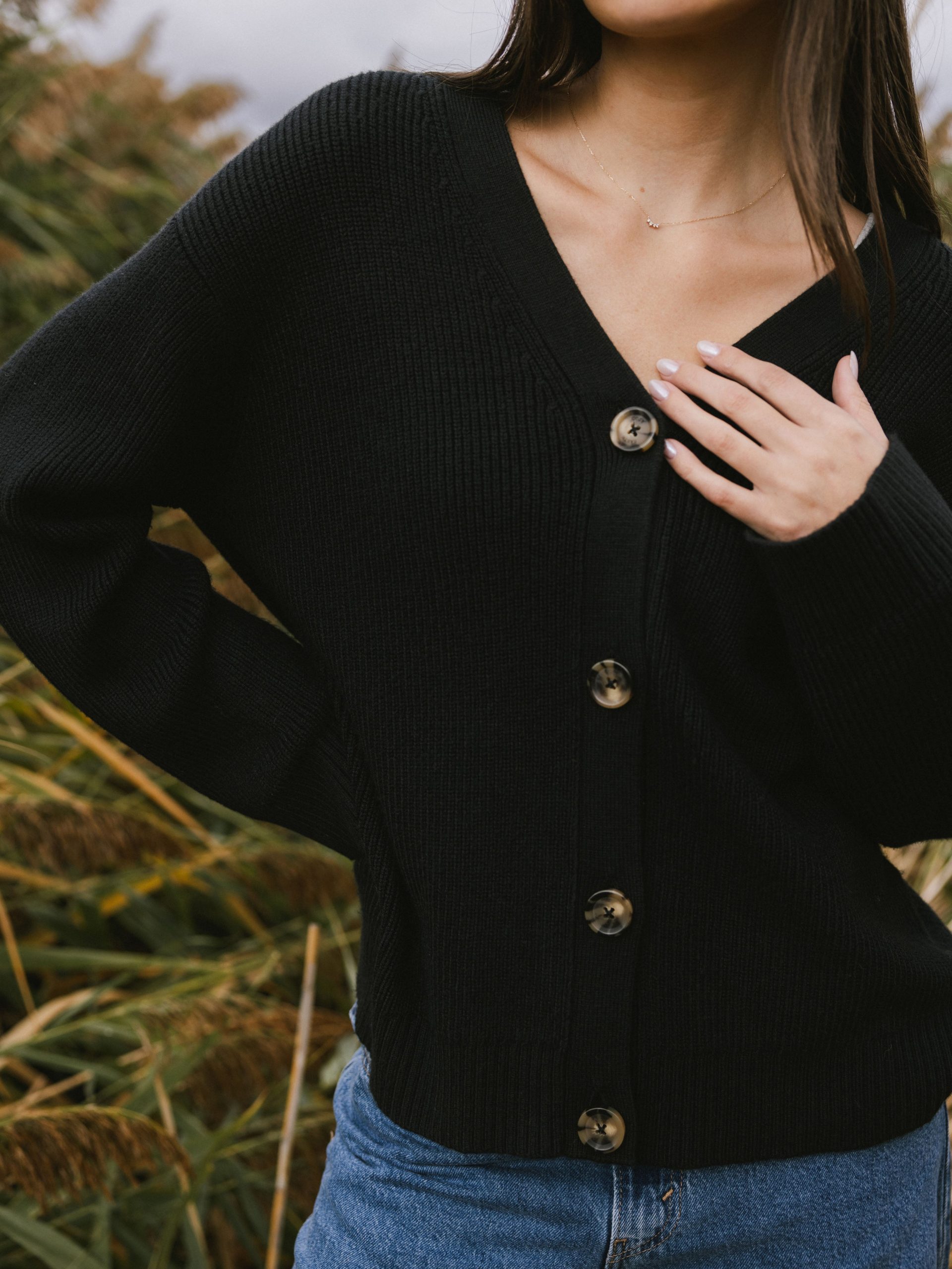 Oversized Classic Cardigan - Last Chance - Image 14