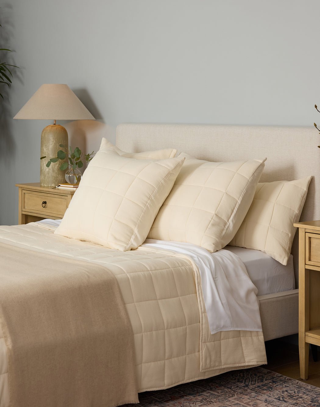 Aire Bamboo Box Quilted Shams - Last Chance - Image 9