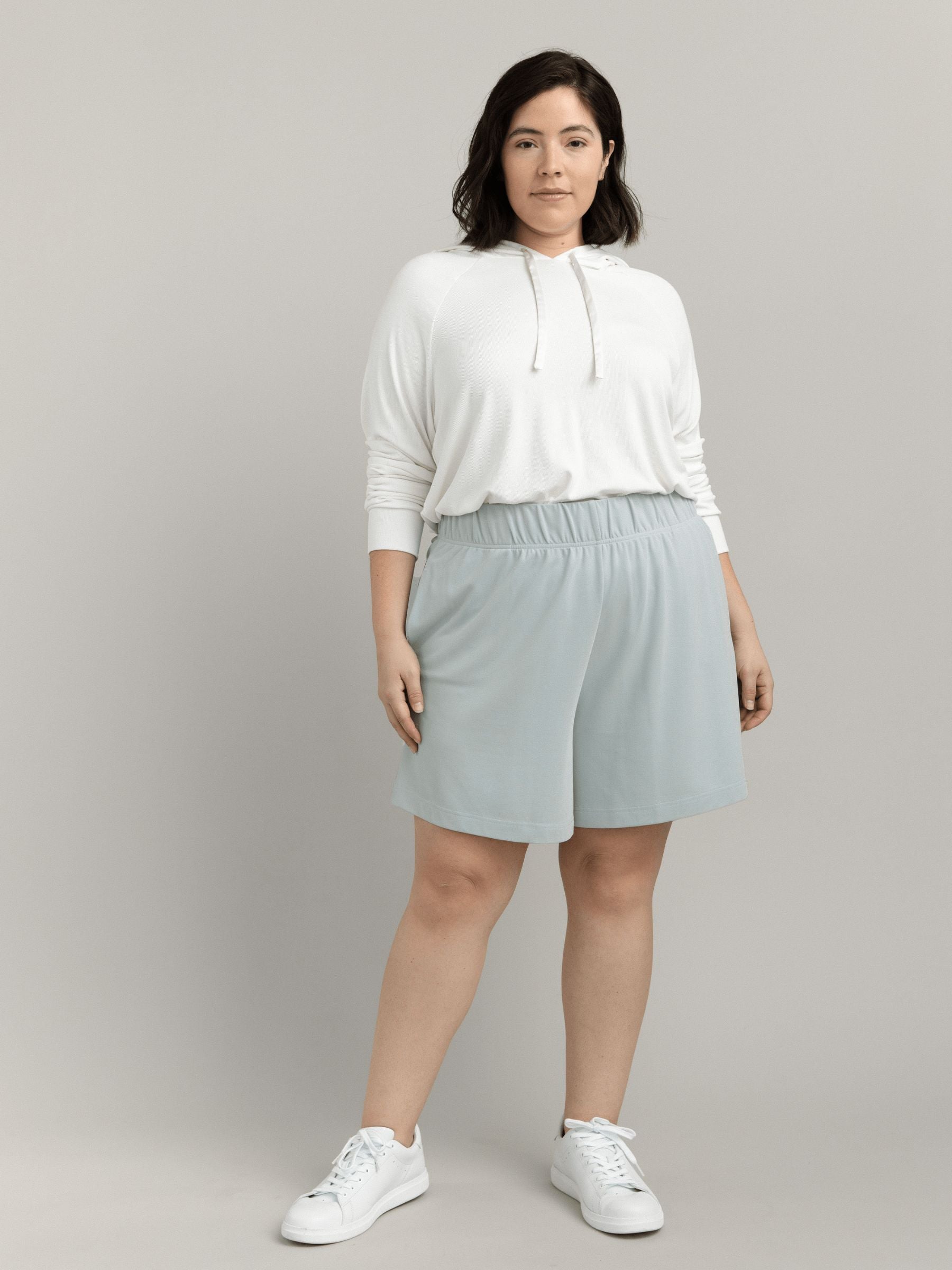 Women's Modern Modal Mid-Length Shorts - Last Chance - Image 15