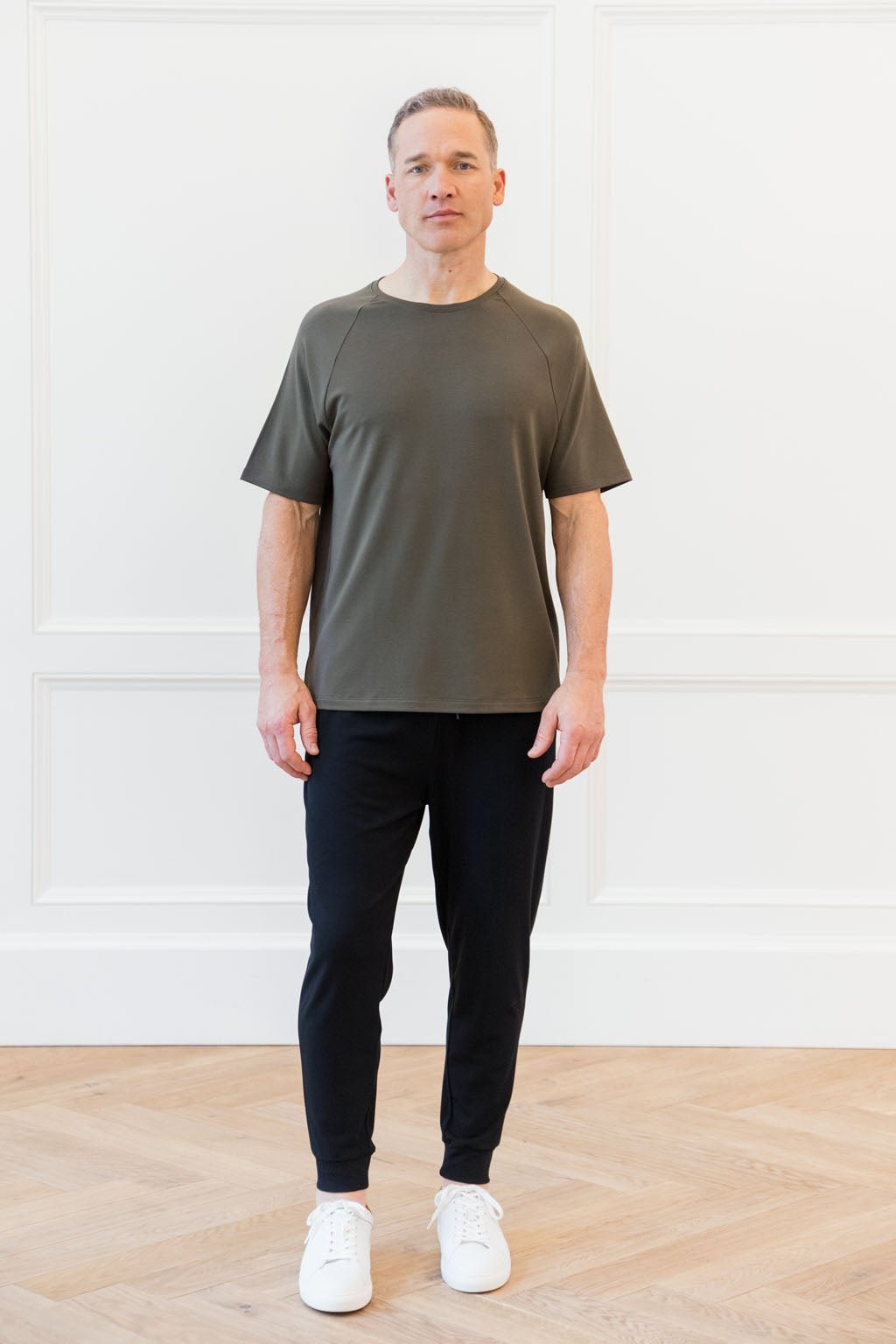 Men's Brushed Bamboo Raglan Tee - Last Chance - Image 2