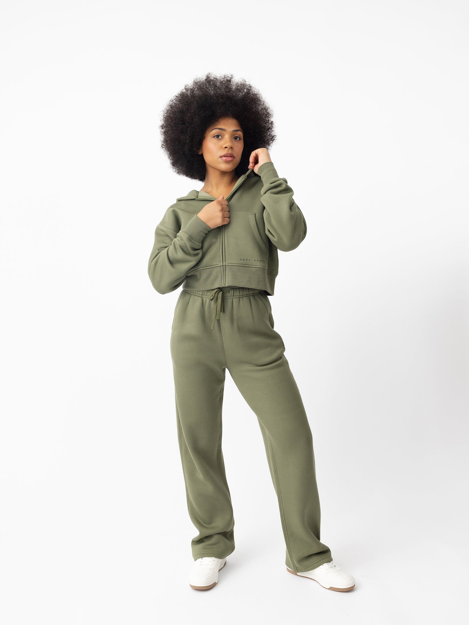 Women's CityScape Cropped Full Zip - Last Chance - Image 23