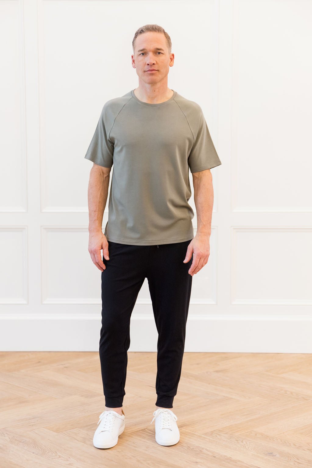 Men's Brushed Bamboo Raglan Tee - Last Chance - Image 8