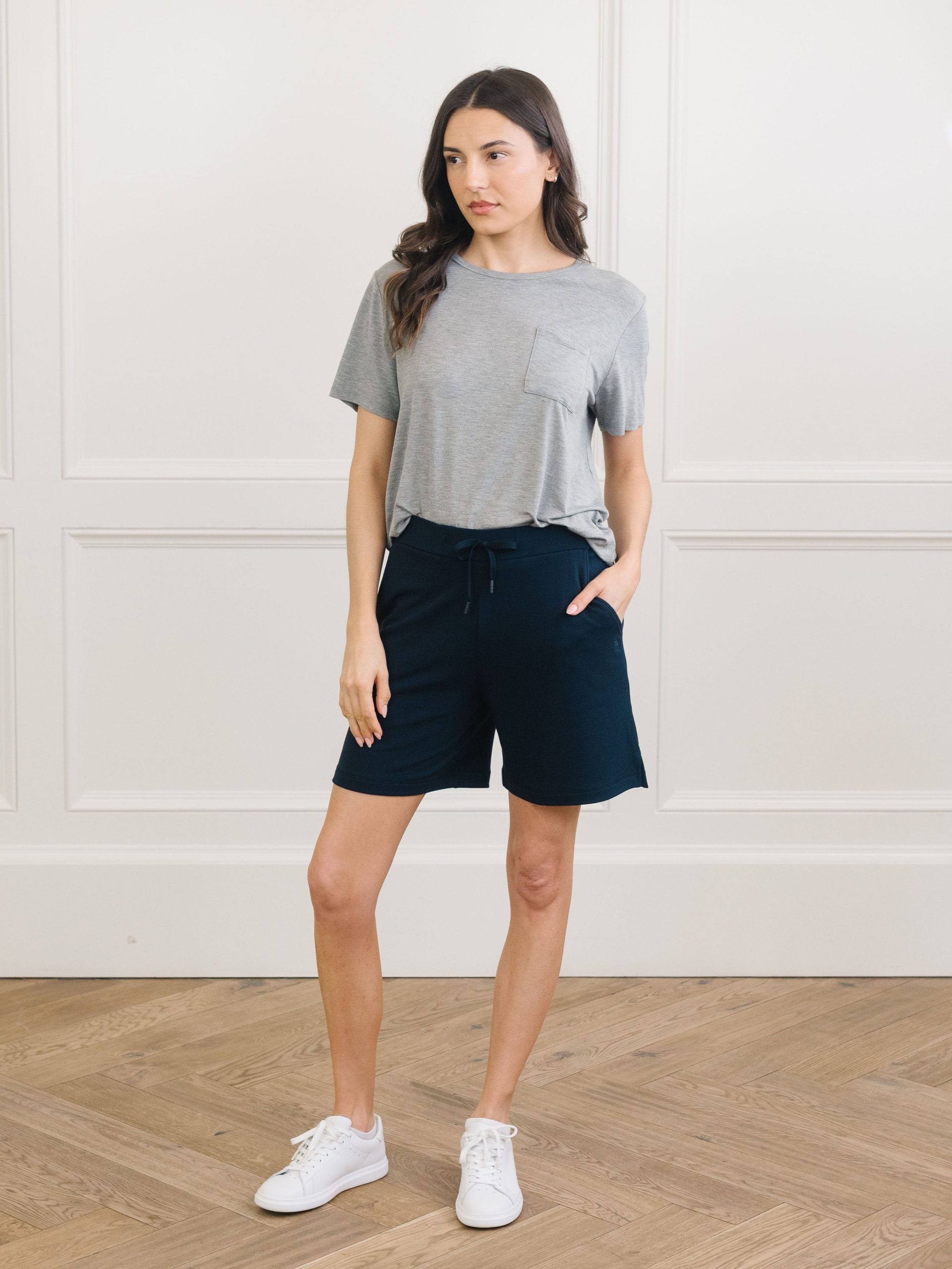 Women's Brushed Bamboo Bermuda Shorts - Last Chance - Image 15