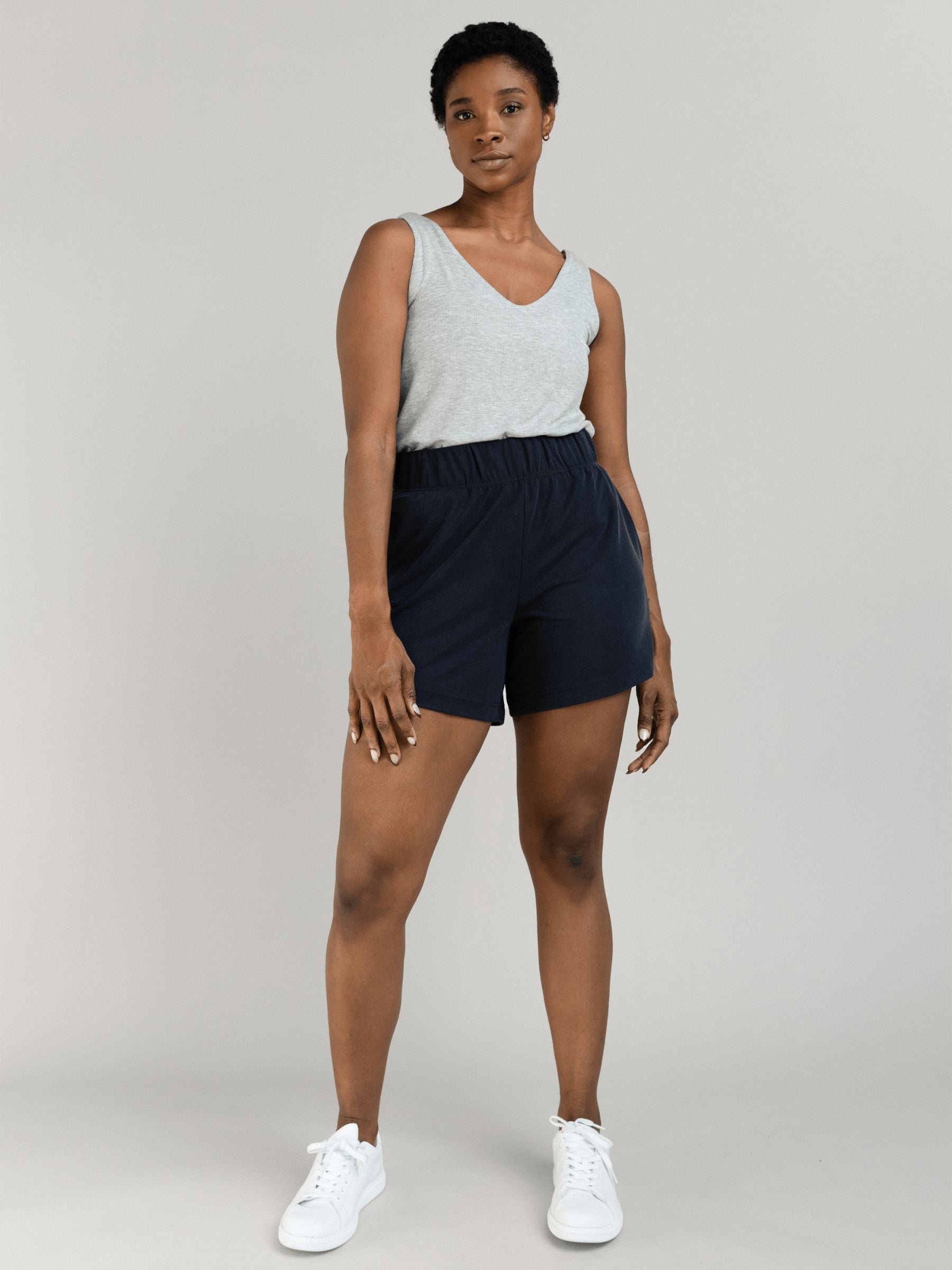 Women's Modern Modal Mid-Length Shorts - Last Chance - Image 20