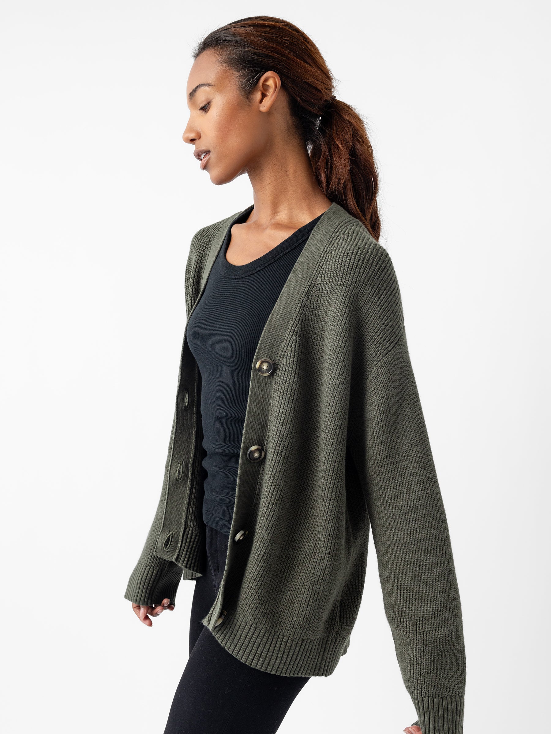 Oversized Classic Cardigan - Last Chance - Image 35