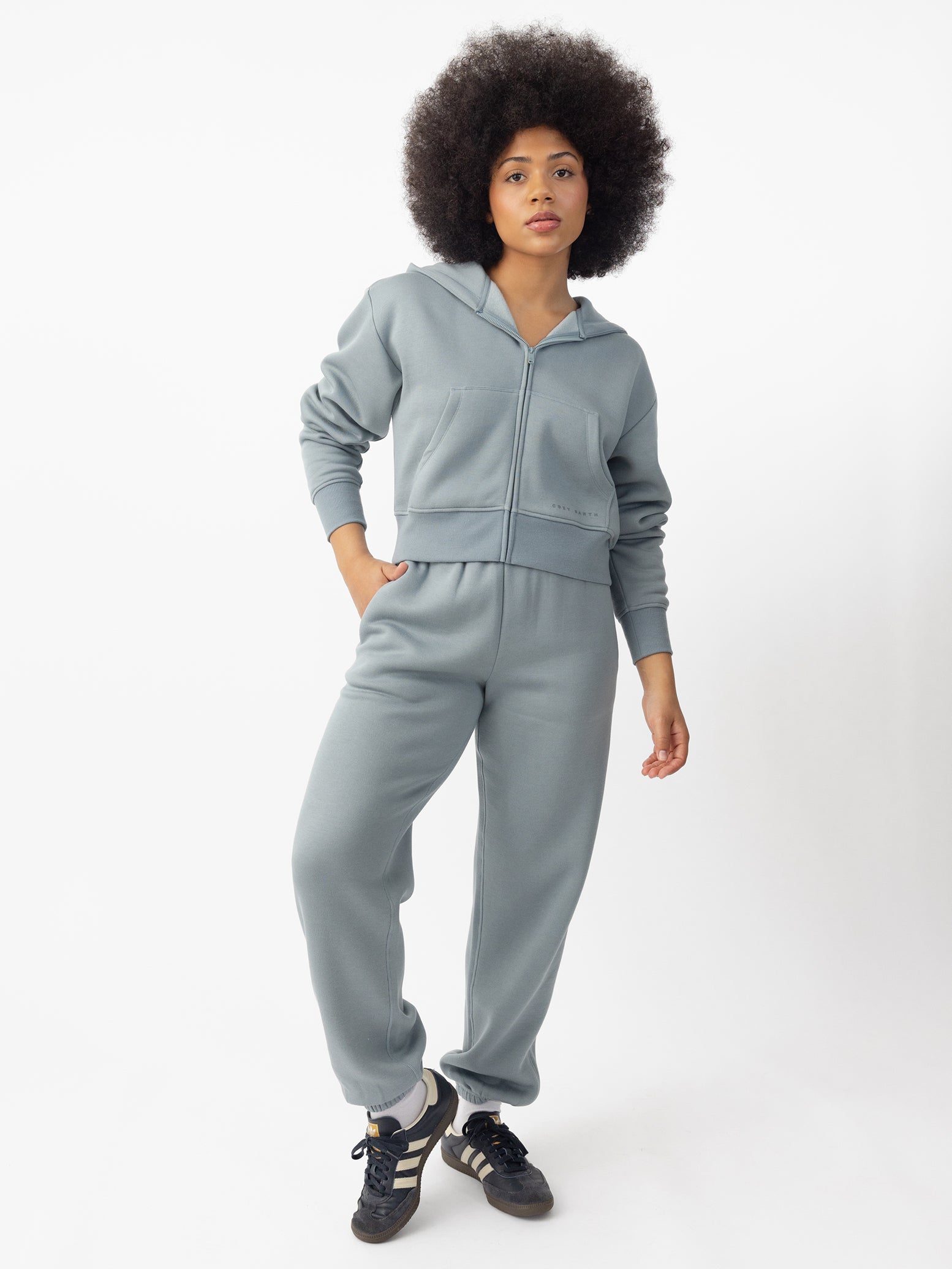 Women's CityScape Cropped Full Zip - Last Chance - Image 30