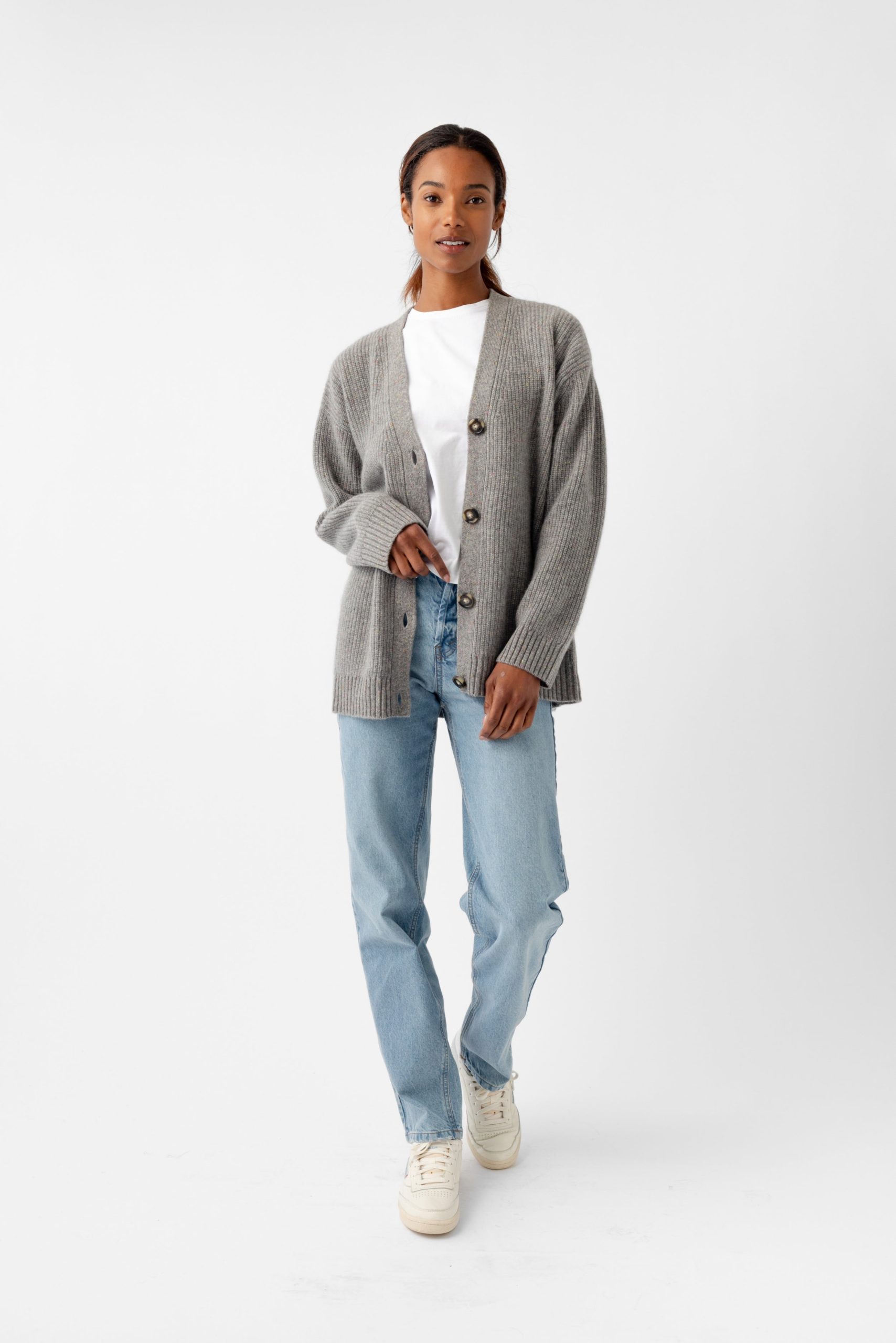 Oversized Sunday Cashmere Cardigan - Last Chance - Image 24