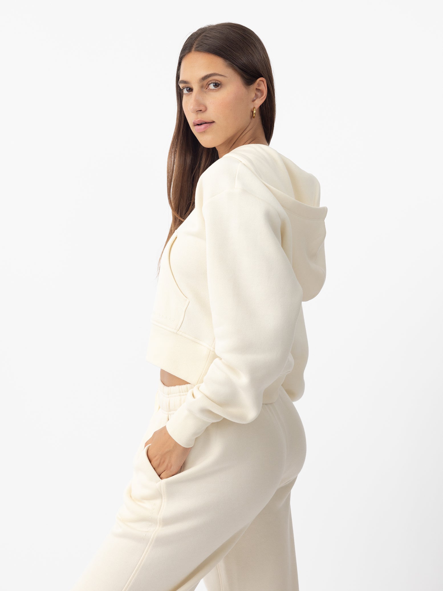 Women's CityScape Cropped Full Zip - Last Chance - Image 12