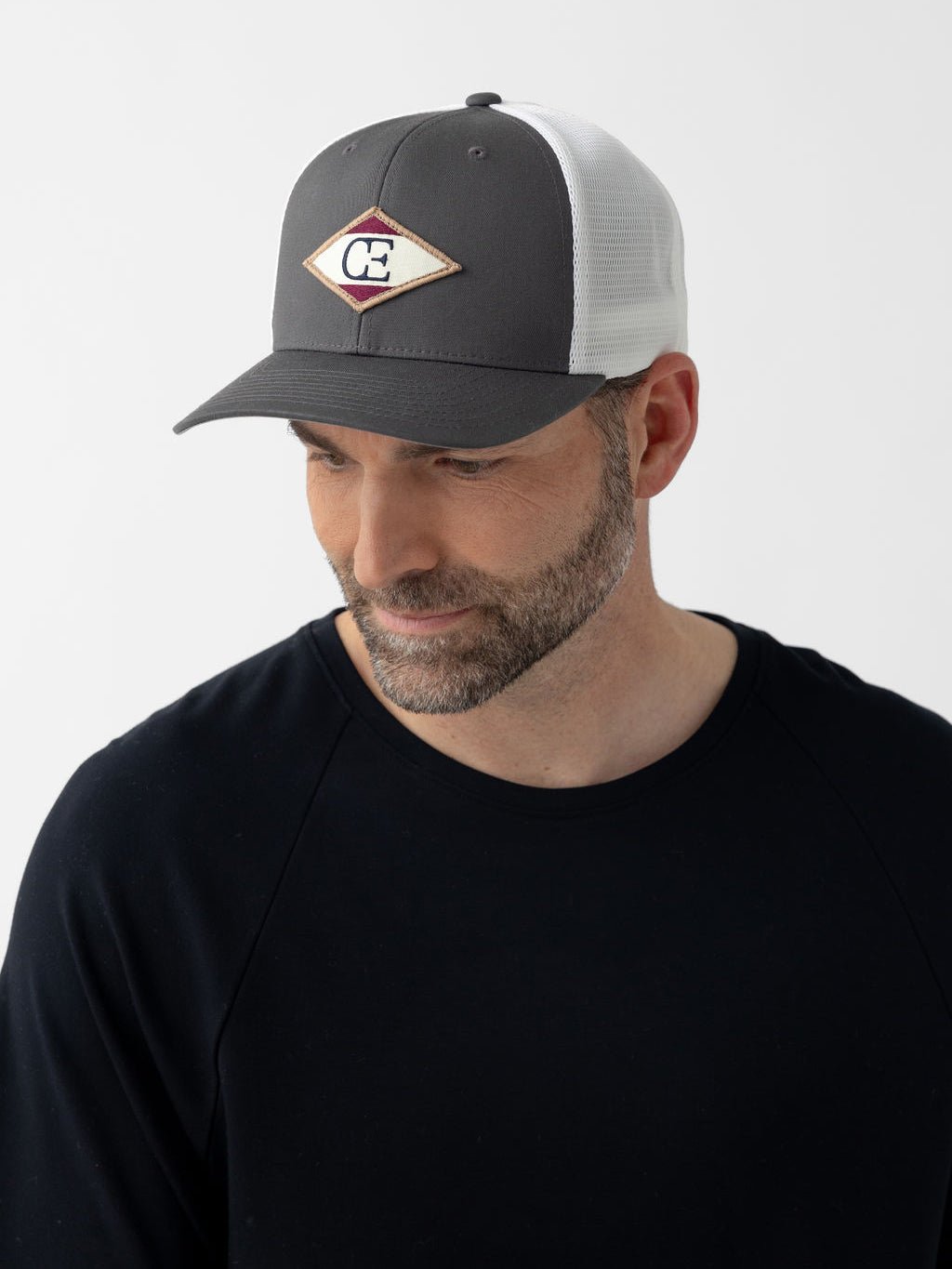 Diamond Mesh Trucker Hat - Image 9