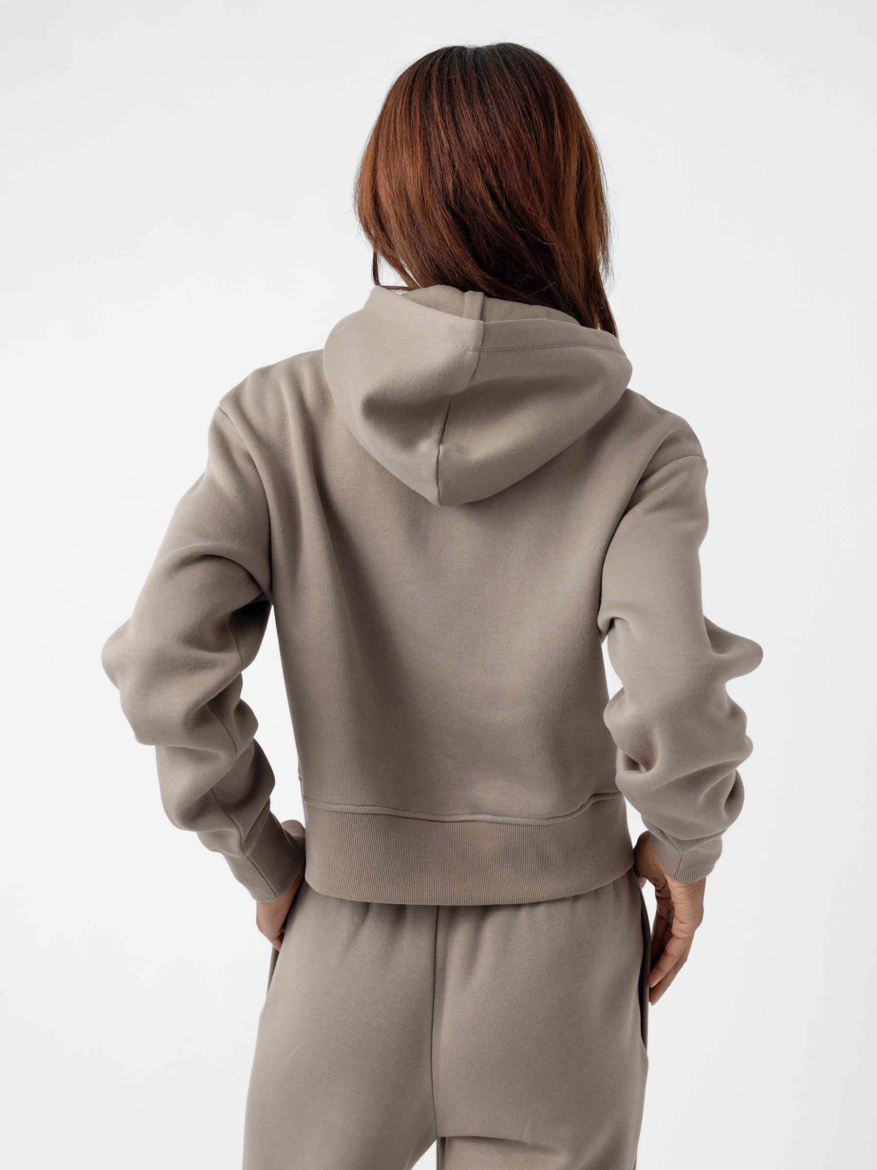 Women's CityScape Cropped Hoodie - Last Chance - Image 3