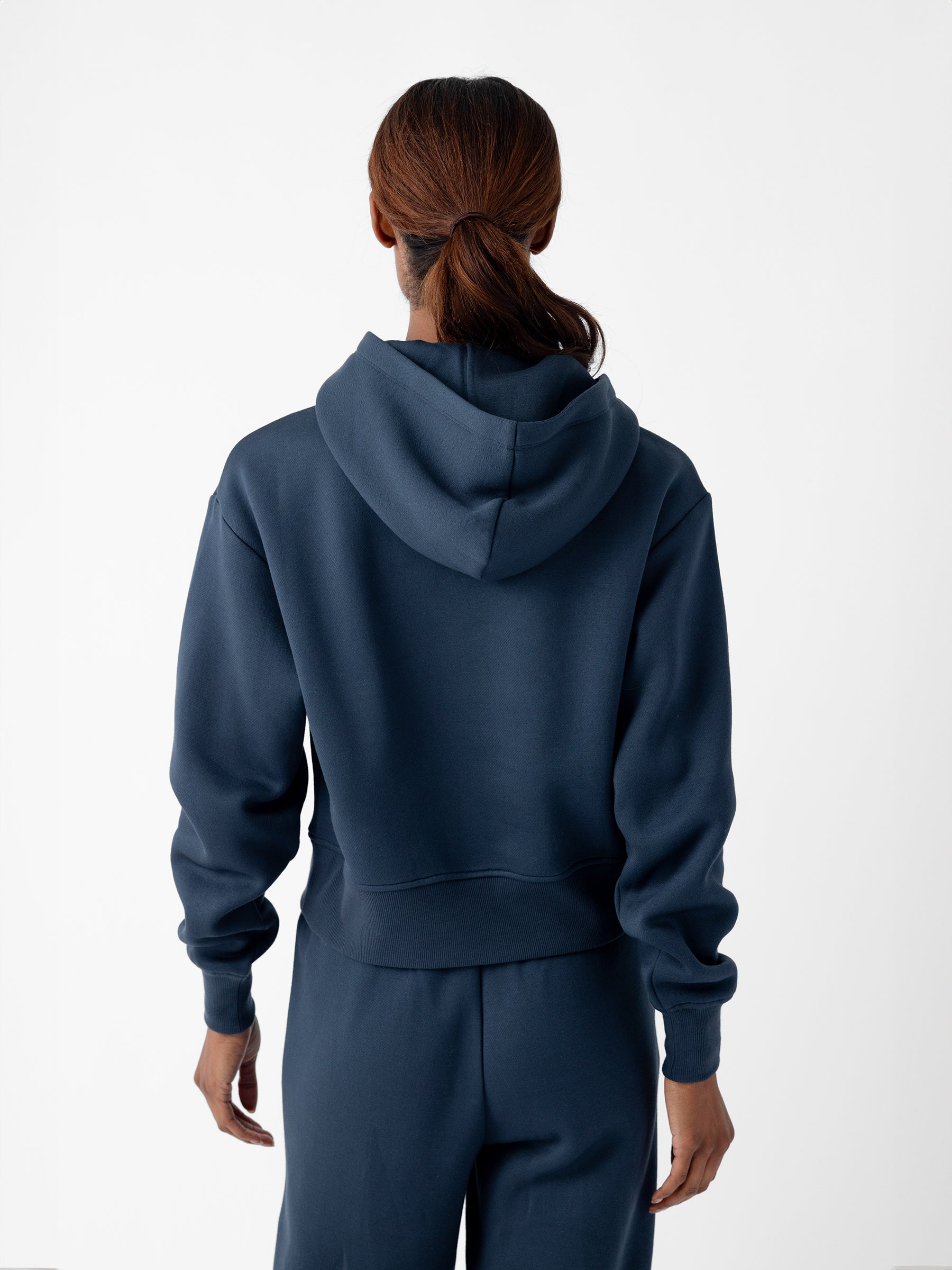 Women's CityScape Cropped Hoodie - Last Chance - Image 7