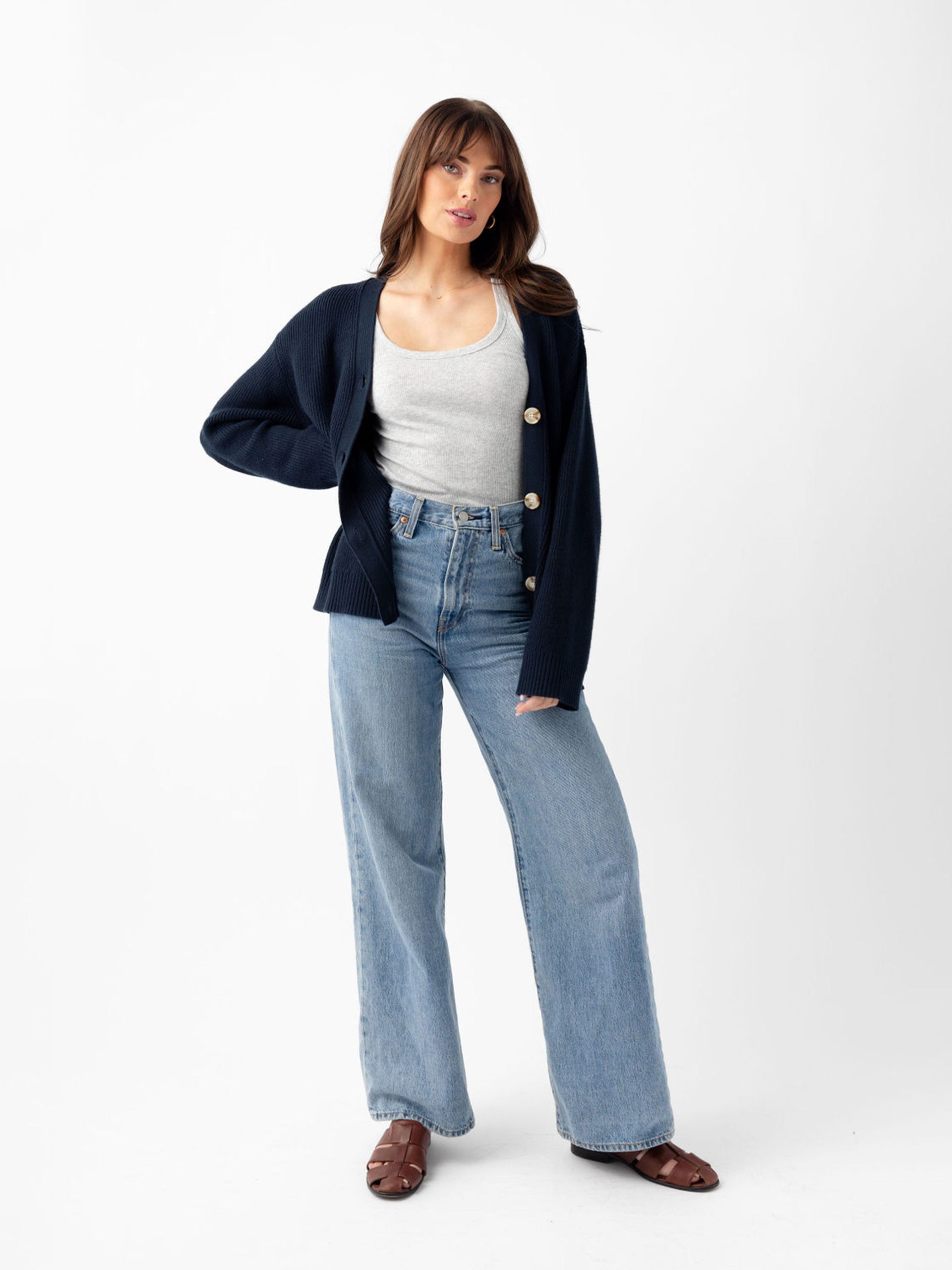 Oversized Classic Cardigan - Last Chance - Image 30