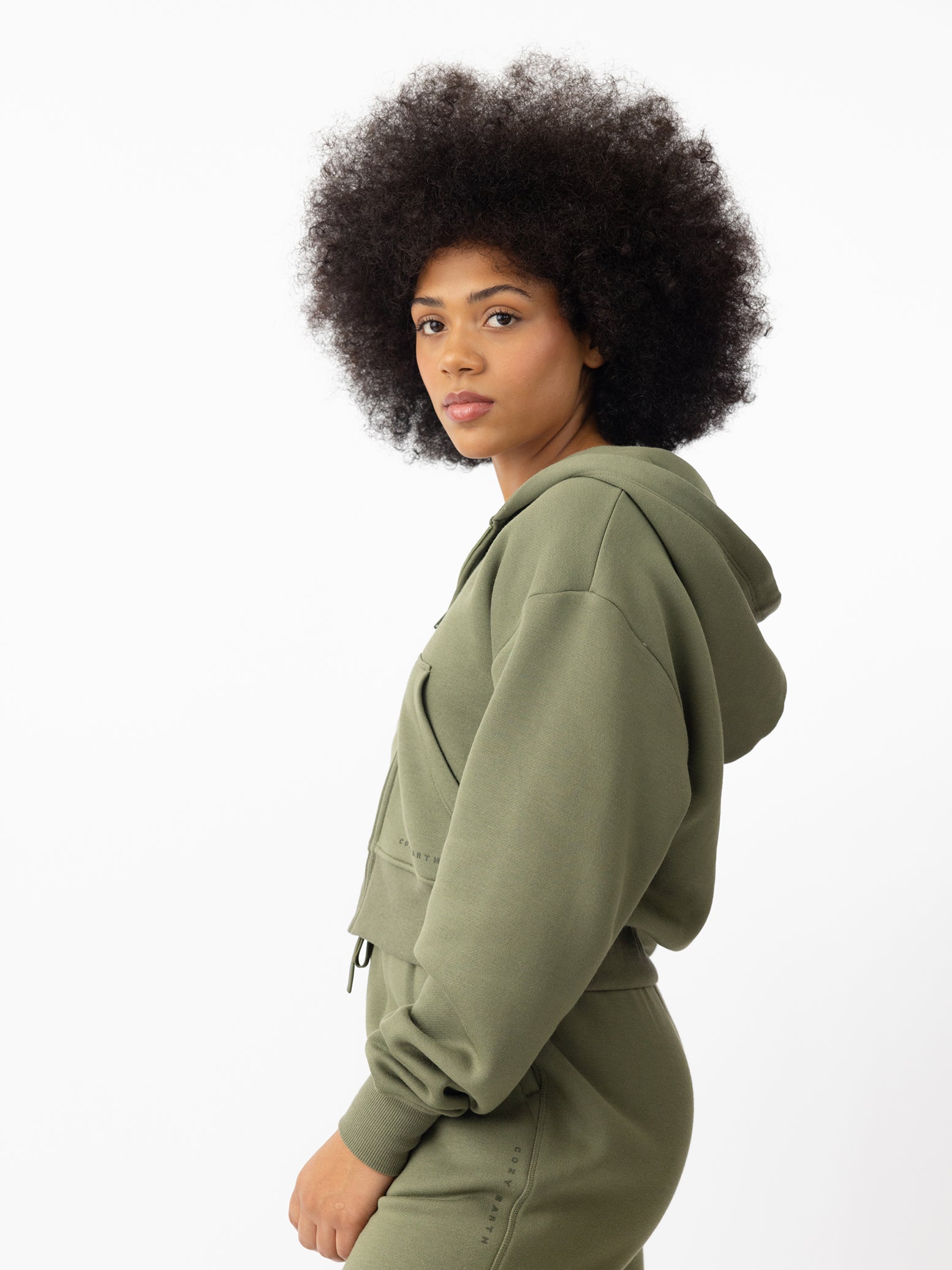 Women's CityScape Cropped Full Zip - Last Chance - Image 24