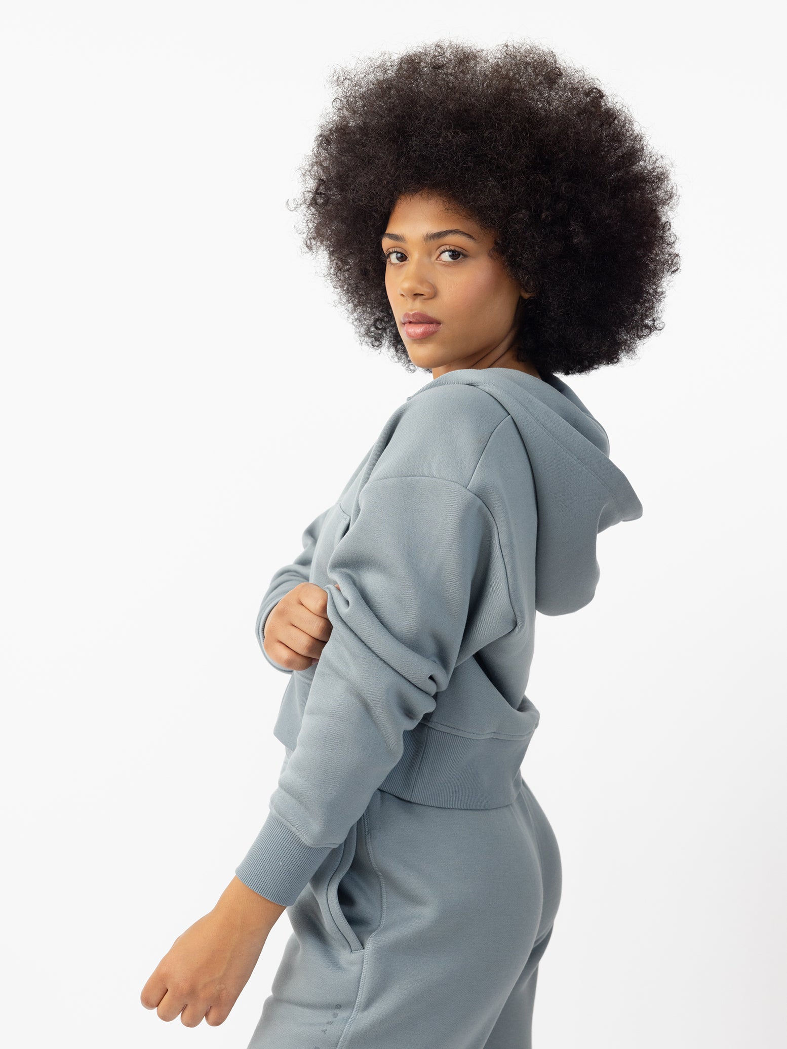 Women's CityScape Cropped Full Zip - Last Chance - Image 31