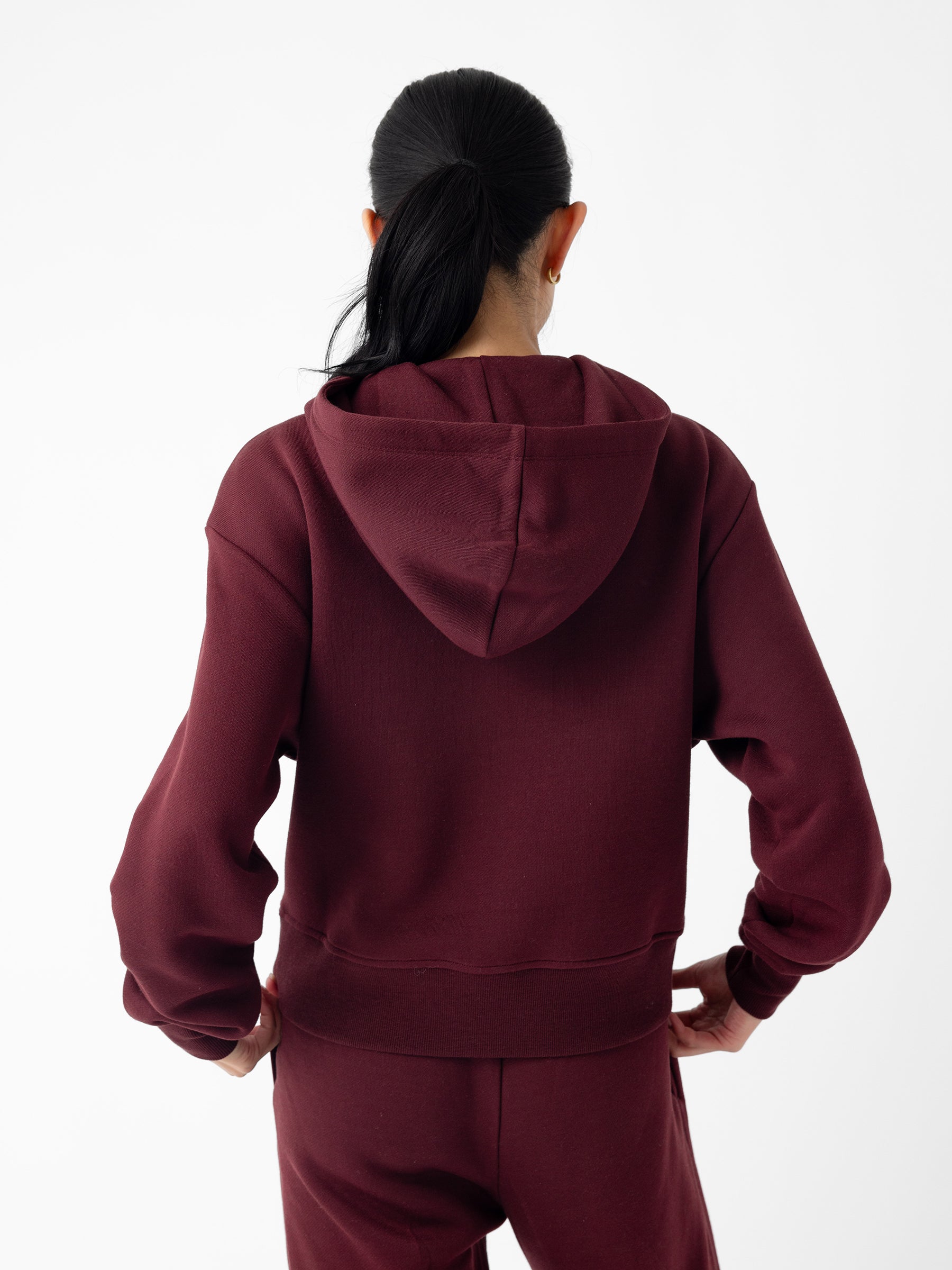 Women's CityScape Cropped Hoodie - Last Chance - Image 18