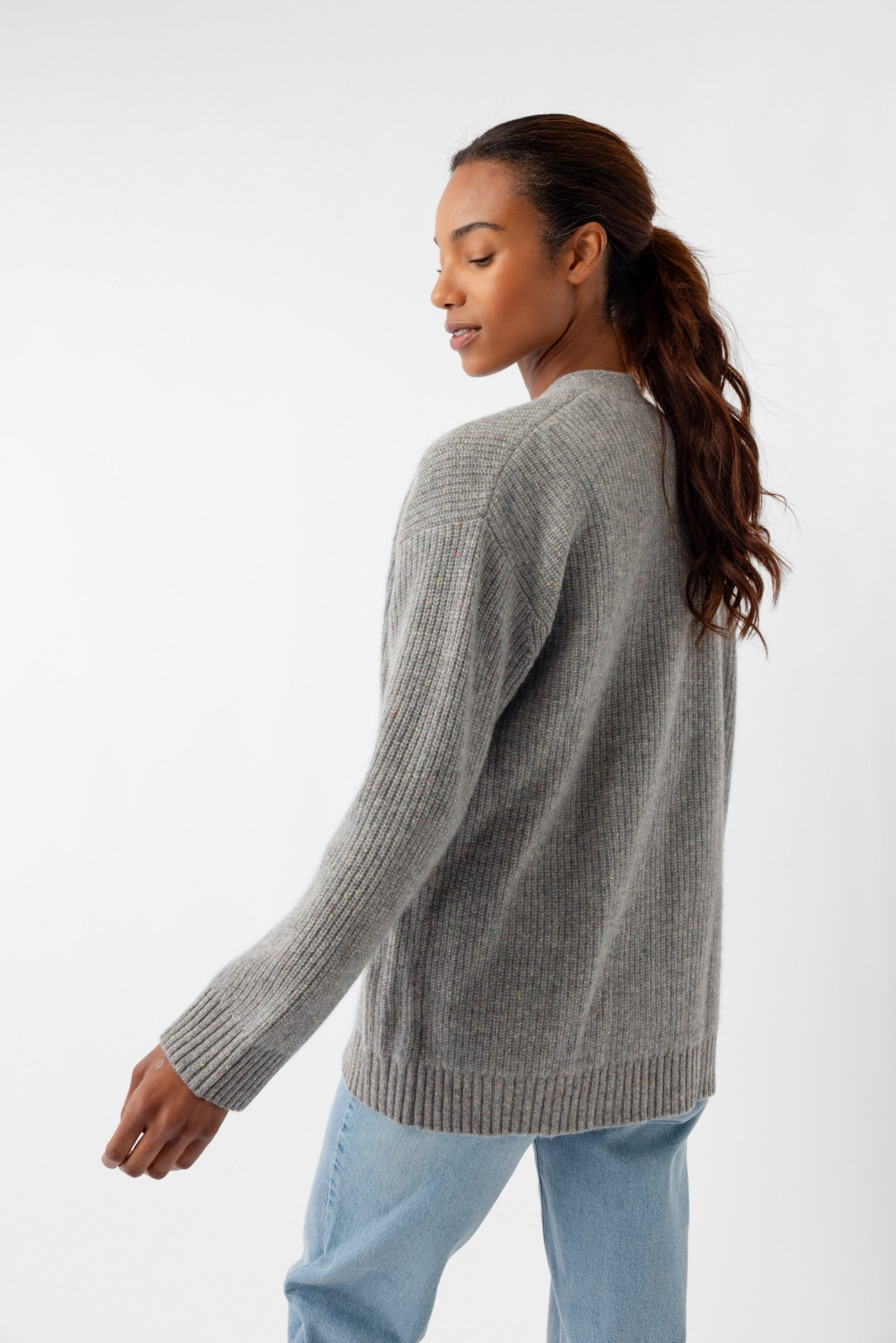 Oversized Sunday Cashmere Cardigan - Last Chance - Image 26