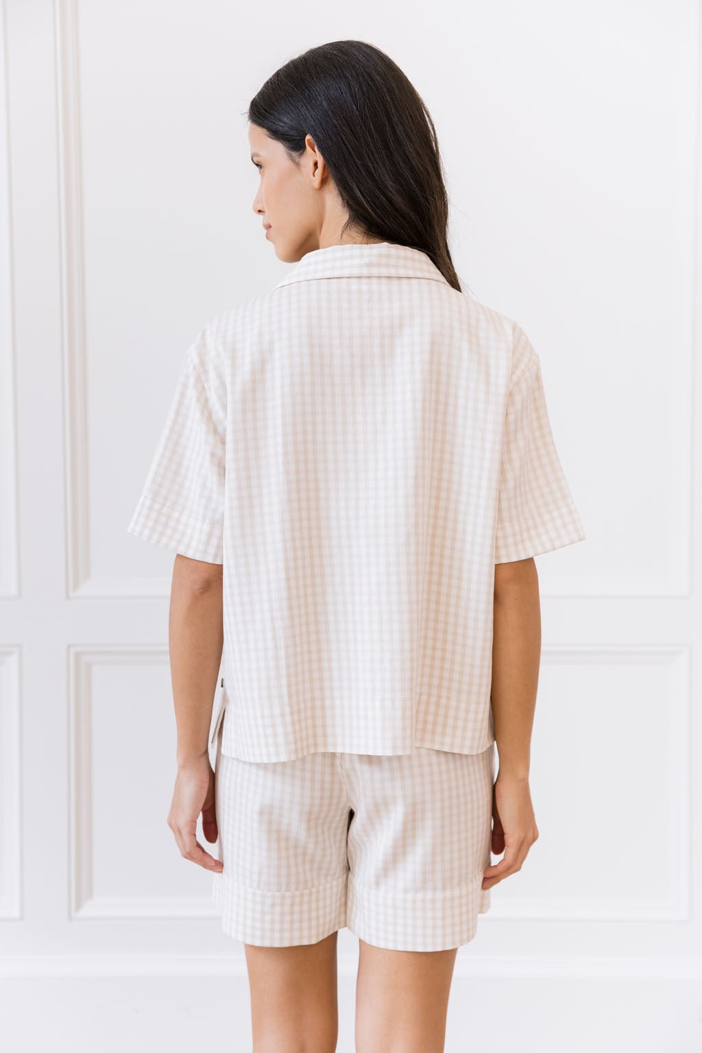 Women's Cozy Earth Coastal Comfort Short Sleeve Button Down - Last Chance - Image 12