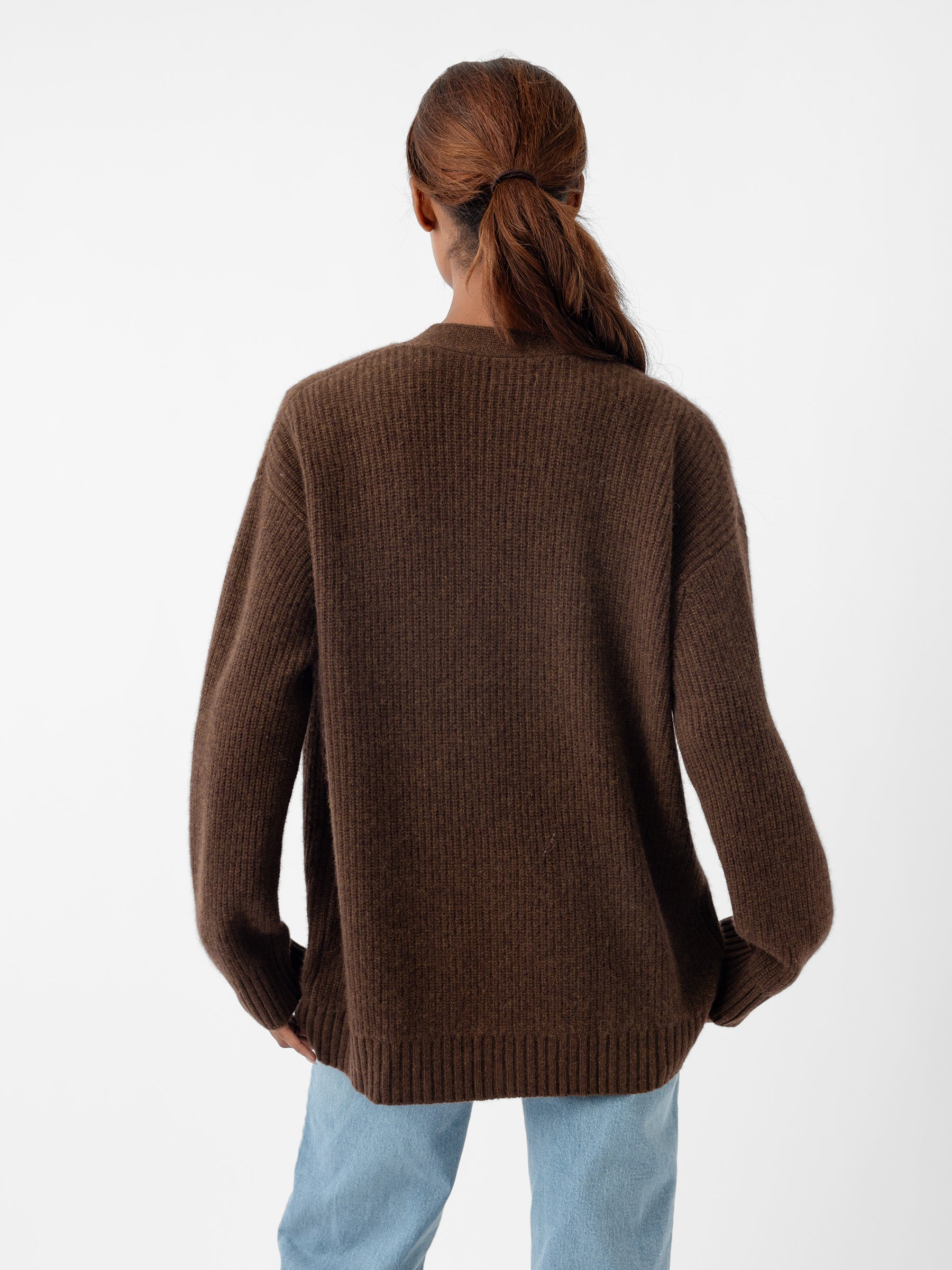 Oversized Sunday Cashmere Cardigan - Last Chance - Image 6