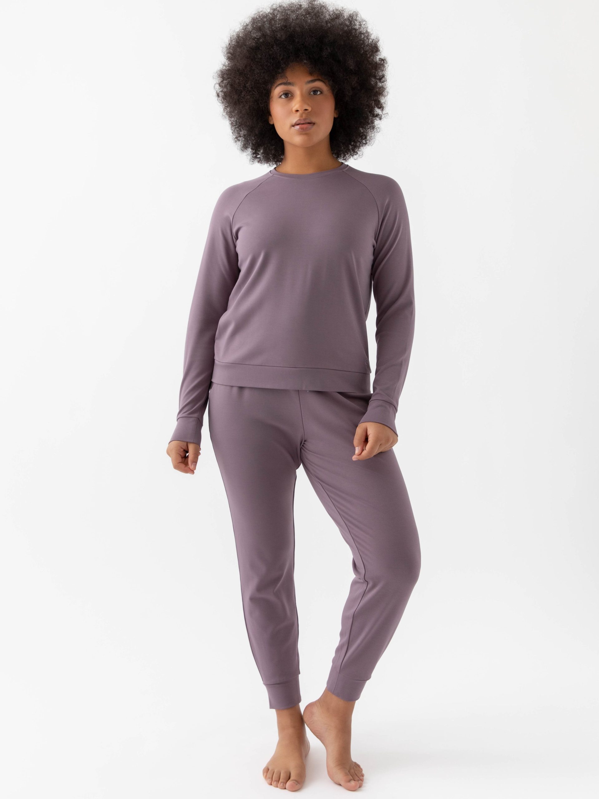 Women's Brushed Bamboo Jogger Set - Image 37