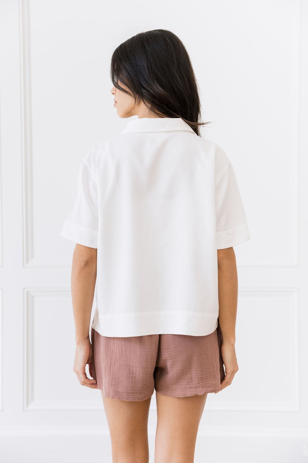 Women's Cozy Earth Coastal Comfort Short Sleeve Button Down - Last Chance - Image 16