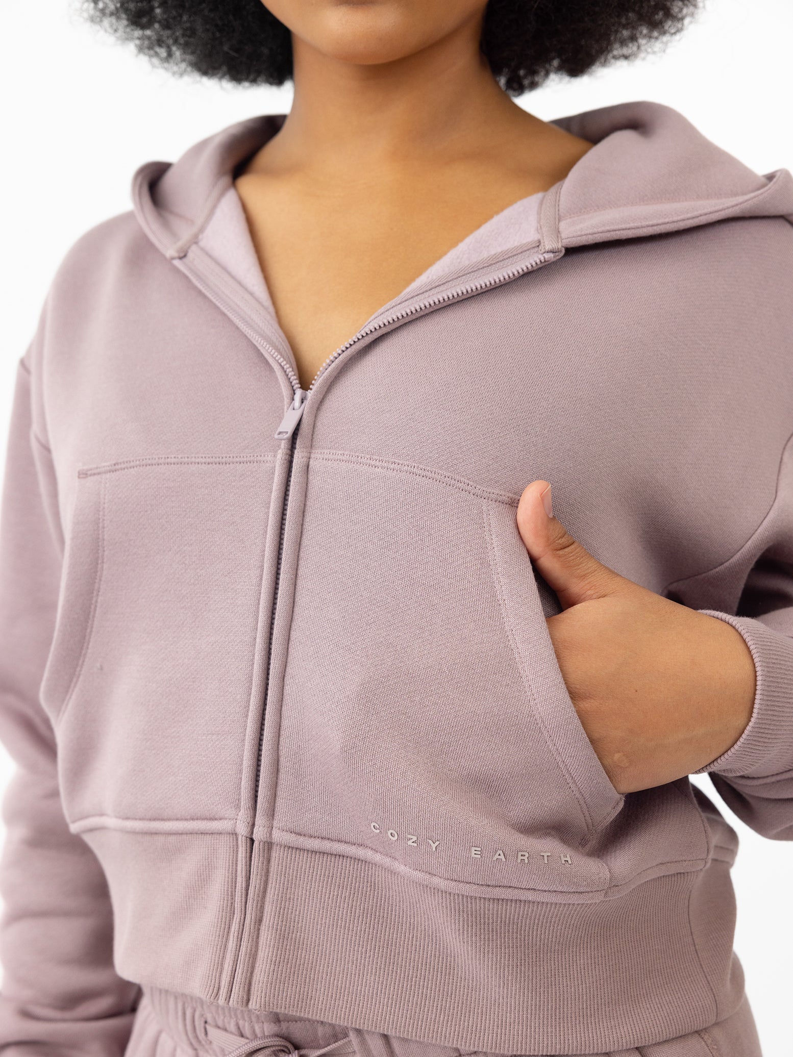 Women's CityScape Cropped Full Zip - Last Chance - Image 18