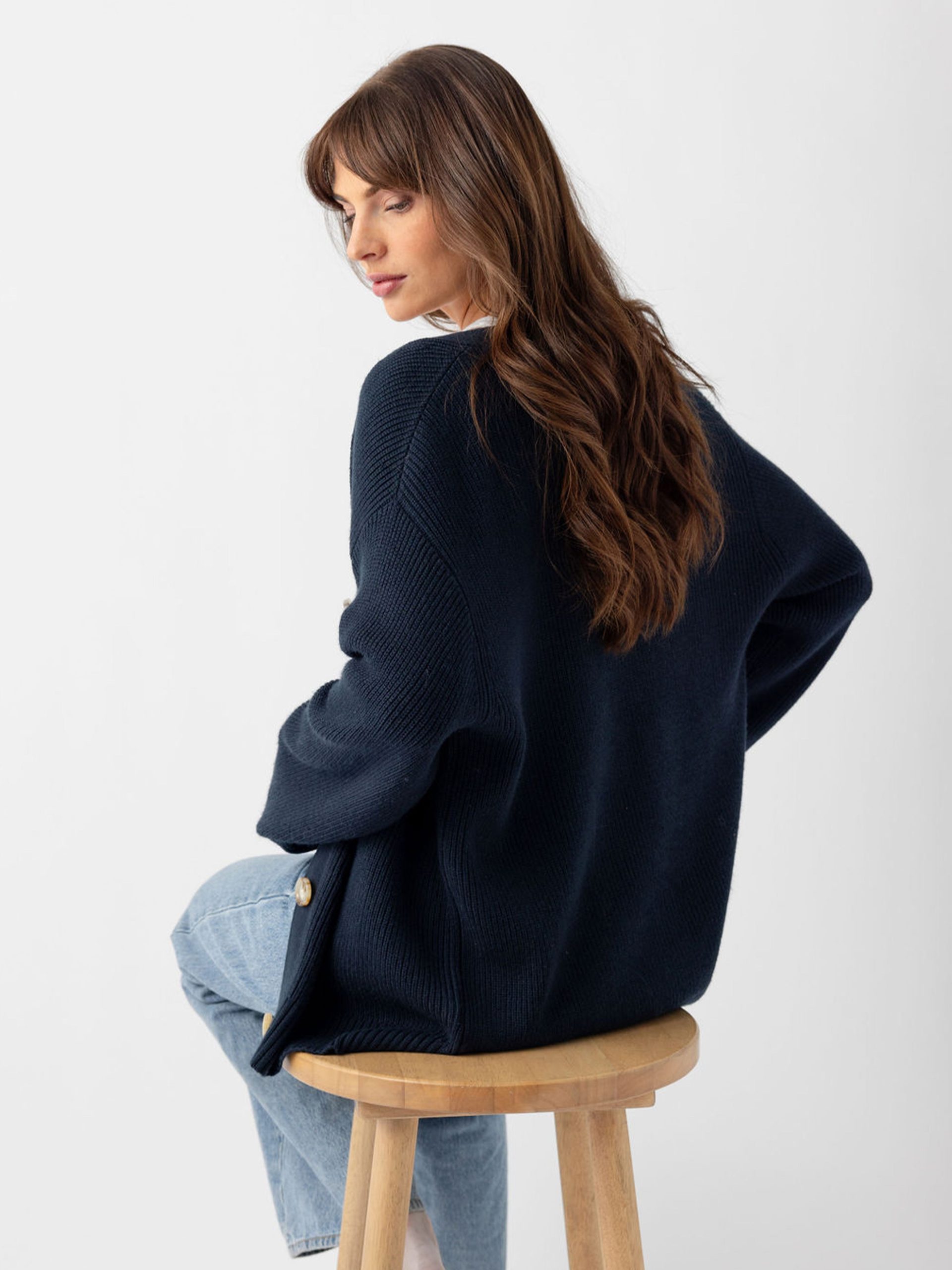 Oversized Classic Cardigan - Last Chance - Image 32