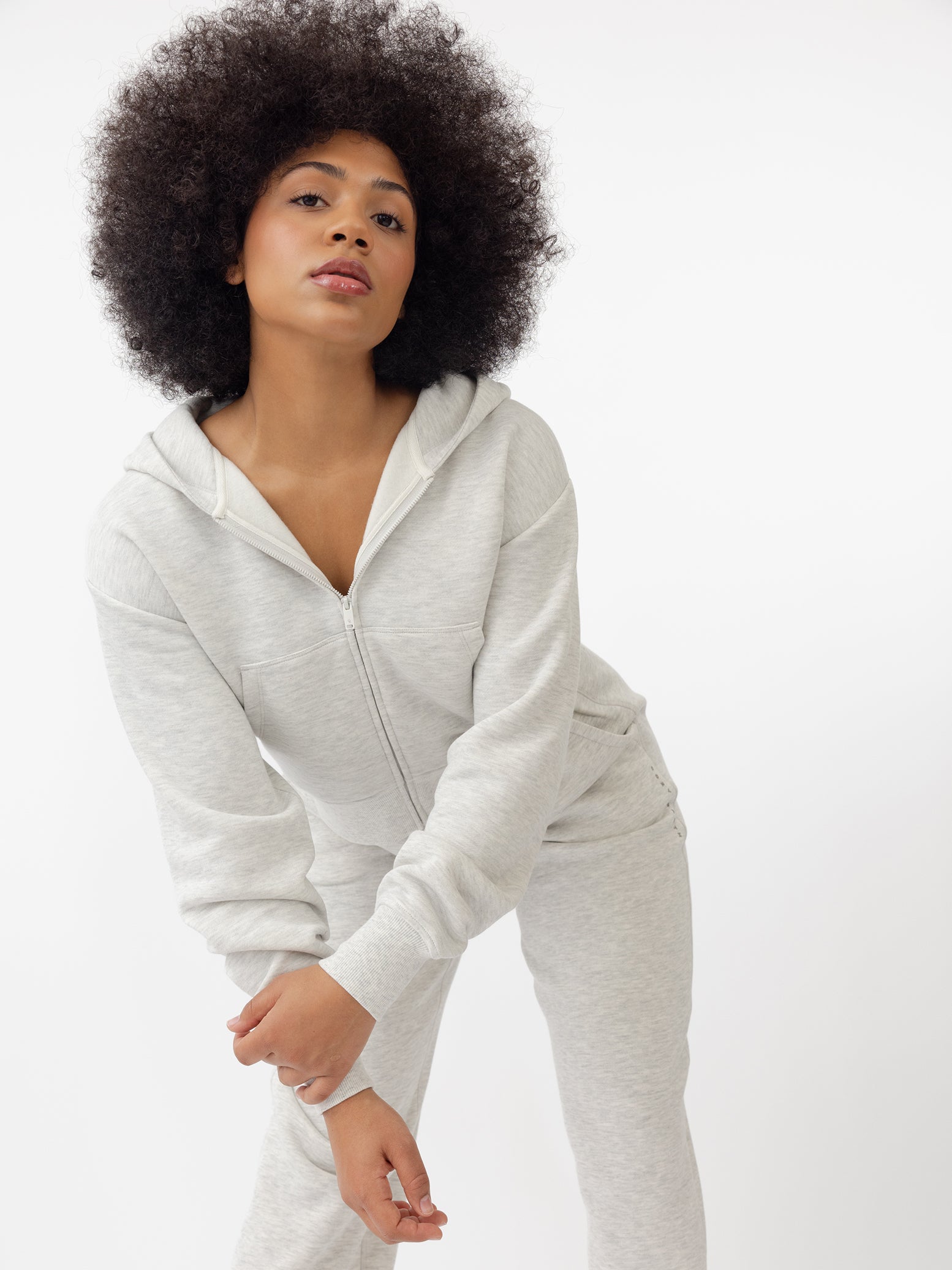 Women's CityScape Cropped Full Zip - Last Chance - Image 3