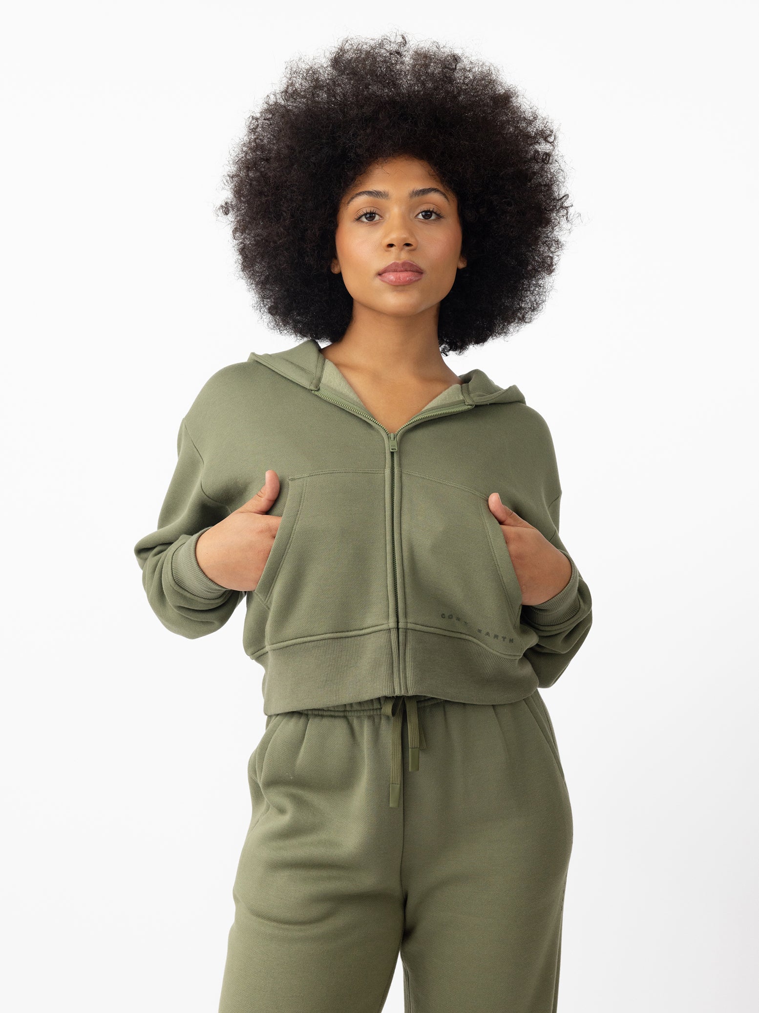 Women's CityScape Cropped Full Zip - Last Chance - Image 27