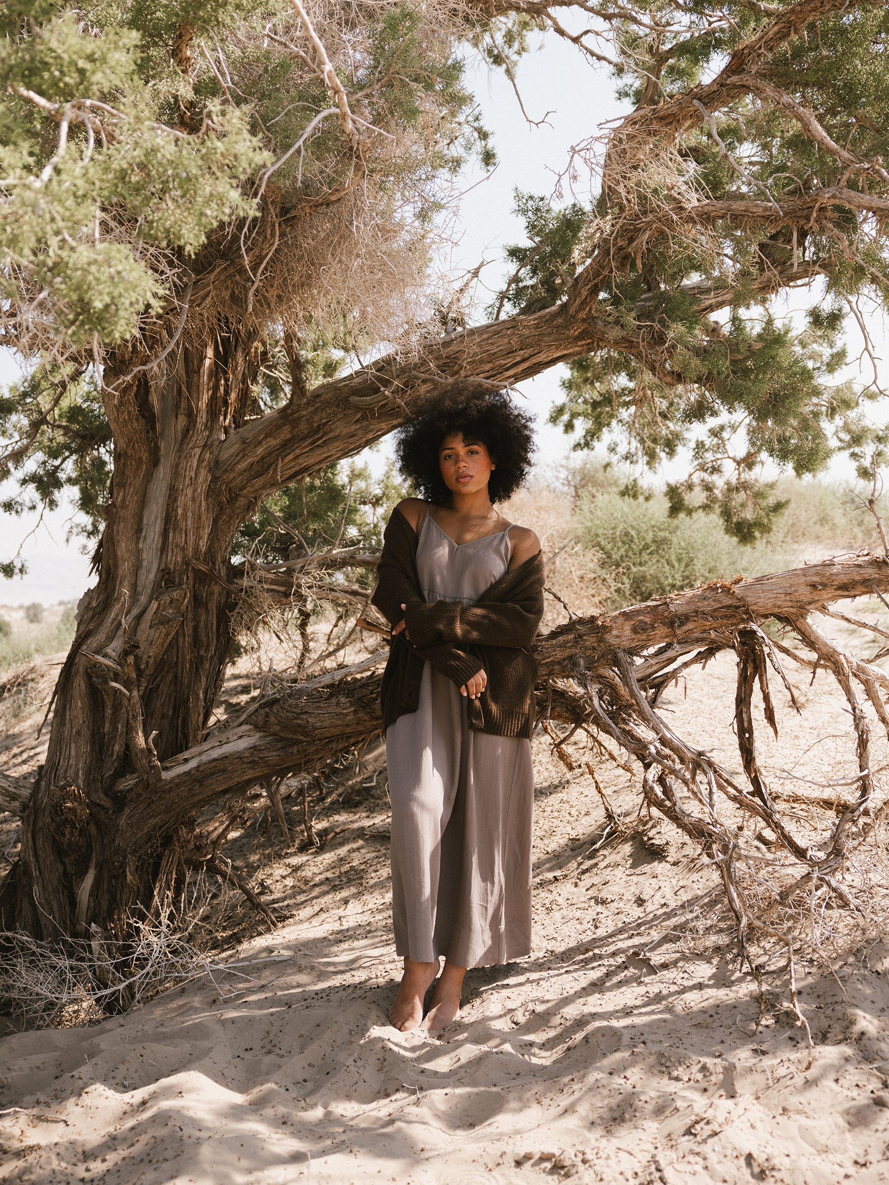 Oversized Sunday Cashmere Cardigan - Last Chance - Image 21