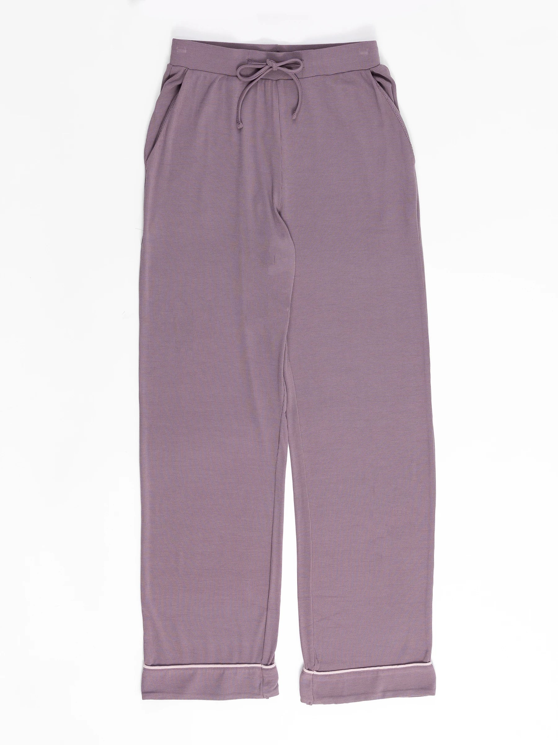 Women's Bamboo Rib-Knit Classic Pajama Pant - Image 23