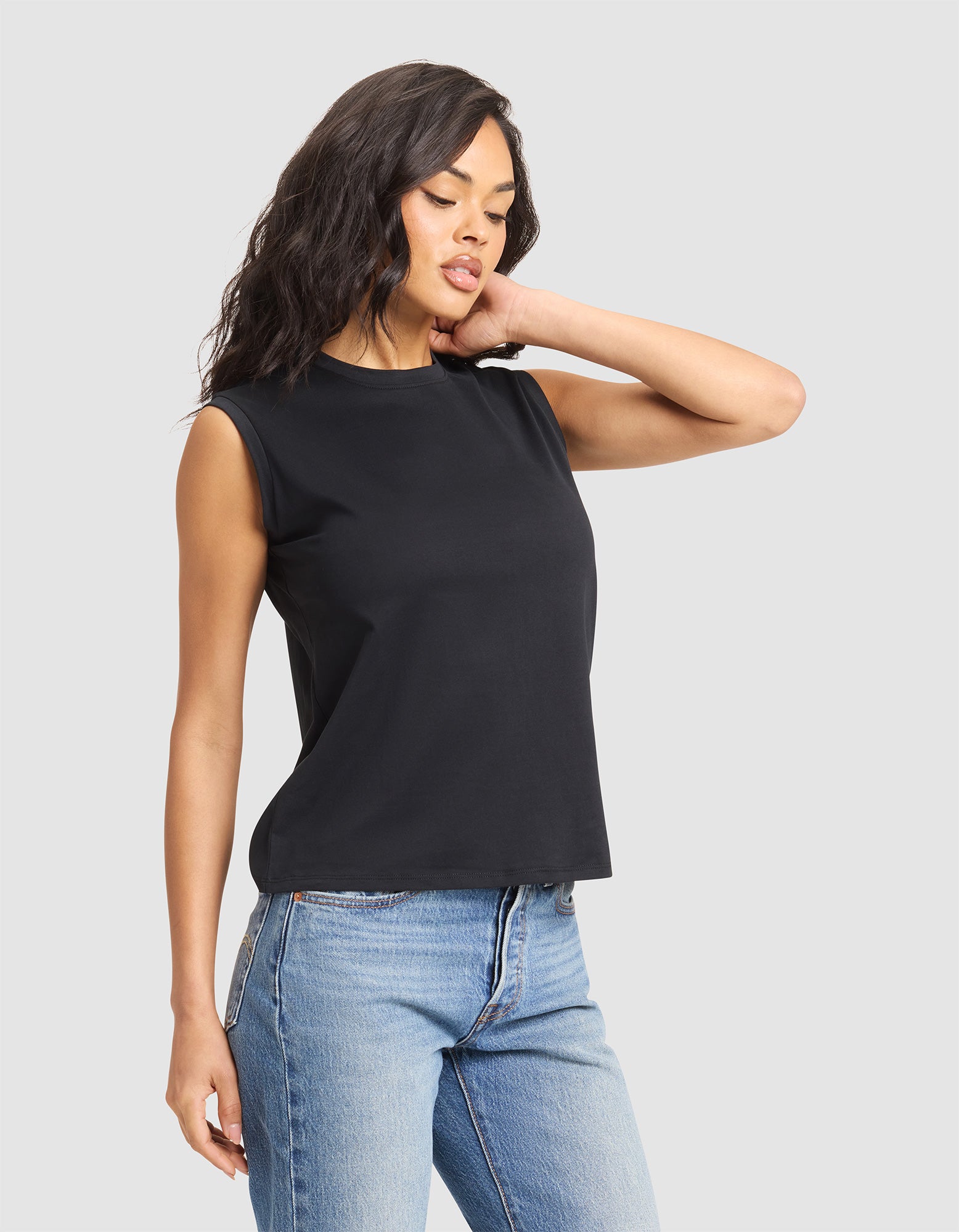 Women's All Day Sleeveless Tee - Image 2