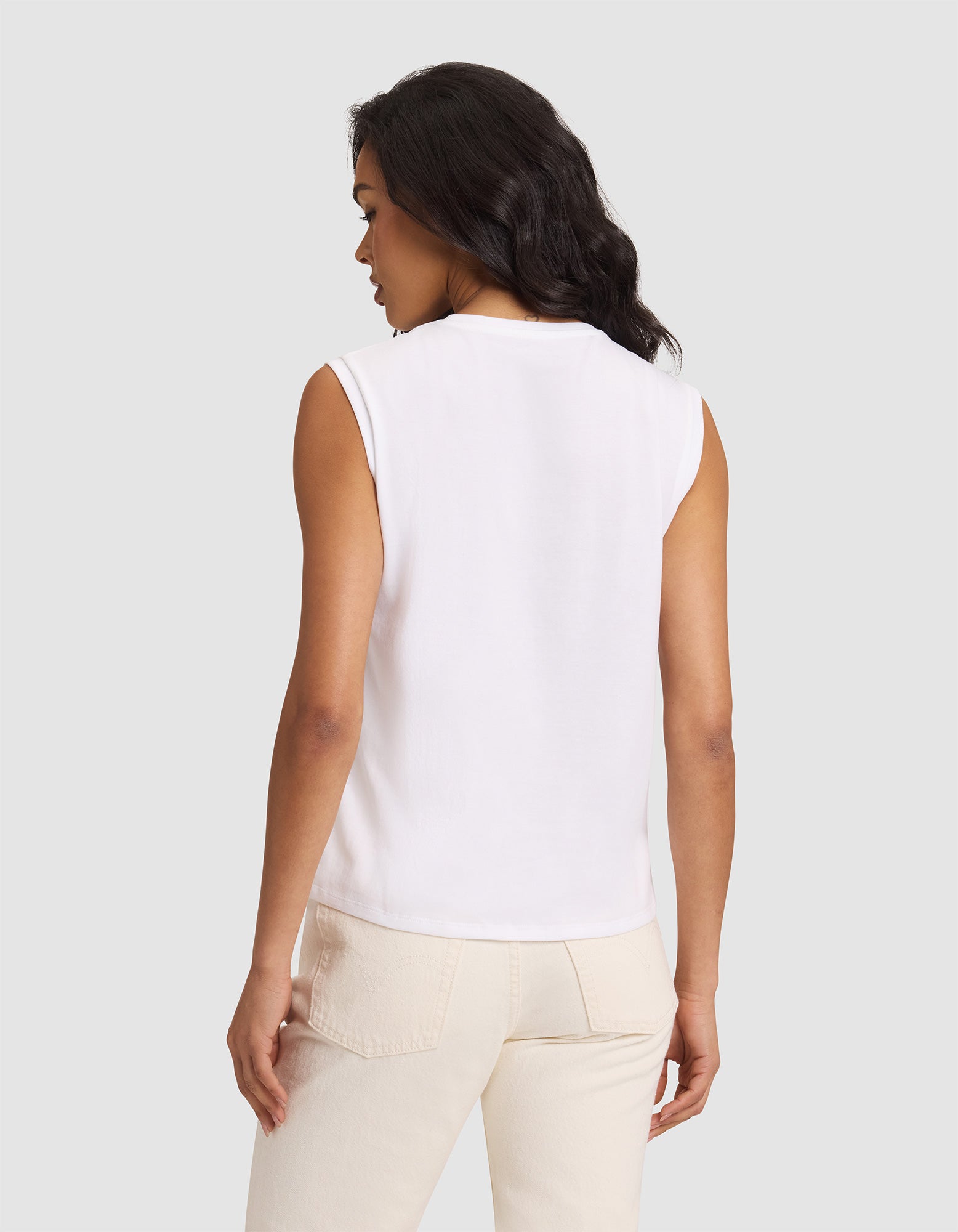 Women's All Day Sleeveless Tee - Image 8