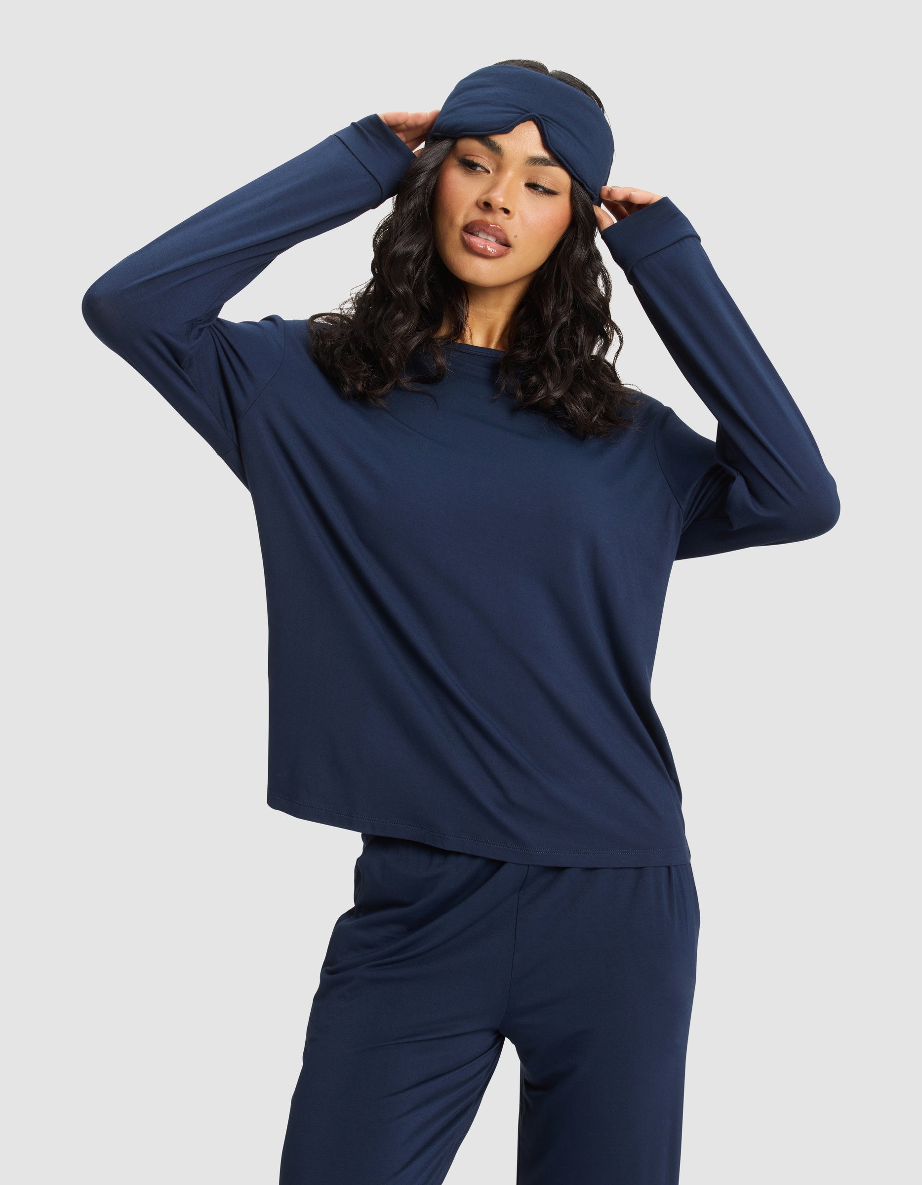 Bamboo Stretch-Knit Sleep Mask - Image 5