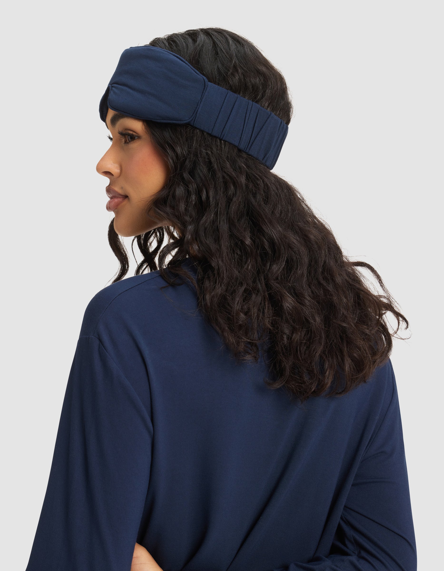 Bamboo Stretch-Knit Sleep Mask - Image 4