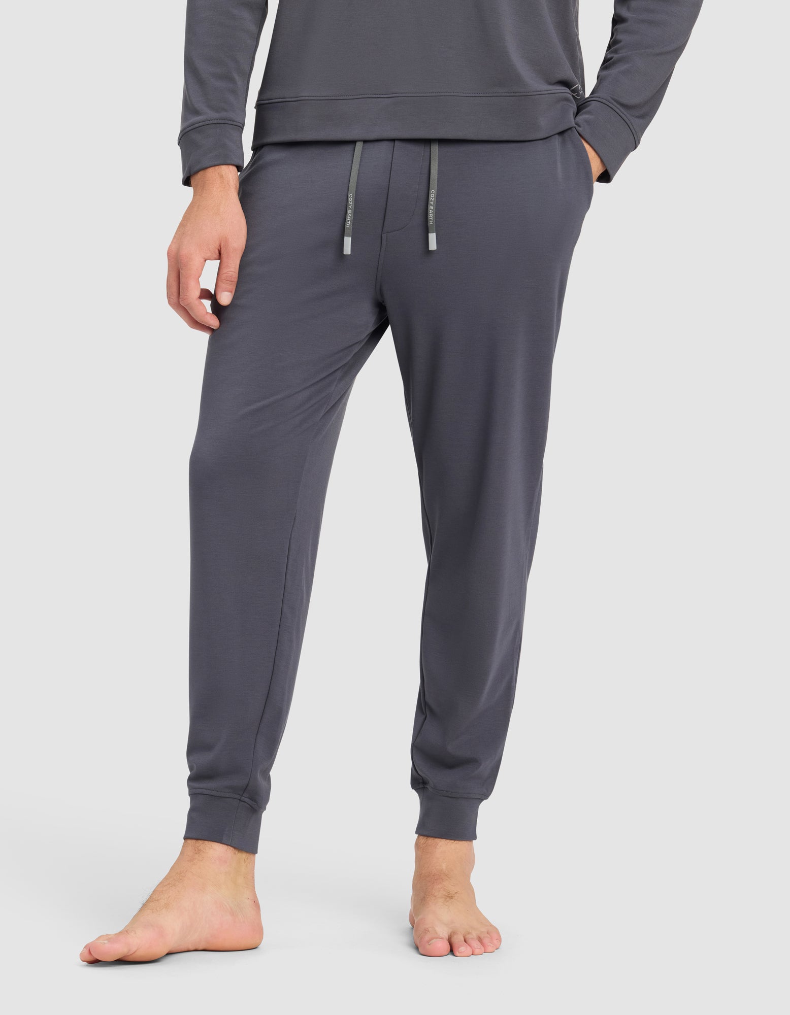 Men's Brushed Bamboo Jogger Set - Image 14