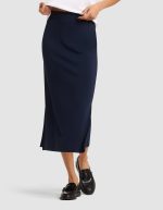 Women's Brushed Bamboo Midi Skirt