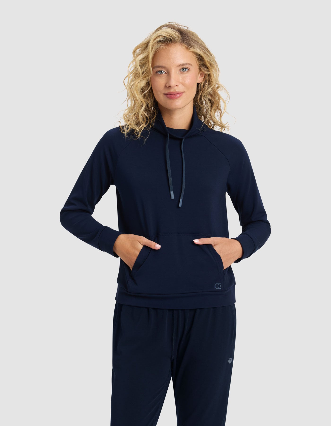 Women's Brushed Bamboo Mock Neck & Jogger Set - Image 4