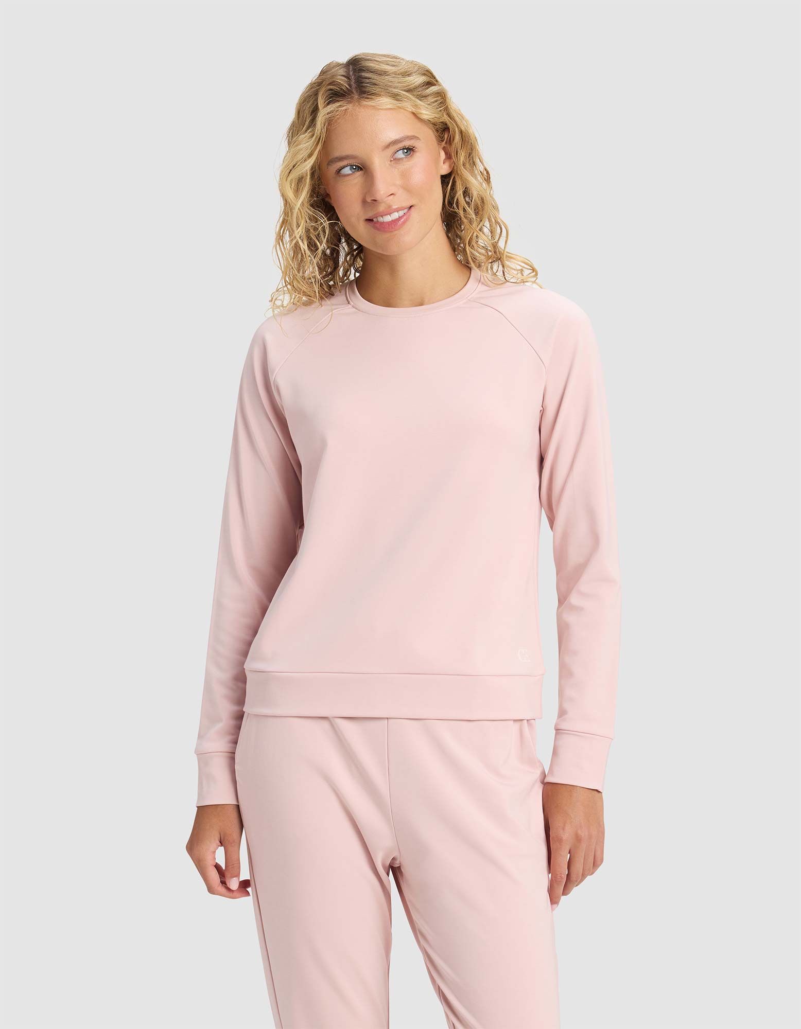 Women's Brushed Bamboo Pullover Crew - Image 11