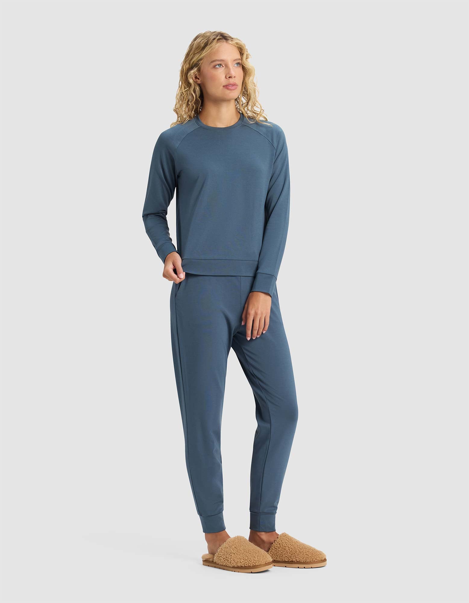 Women's Brushed Bamboo Jogger Set - Image 17