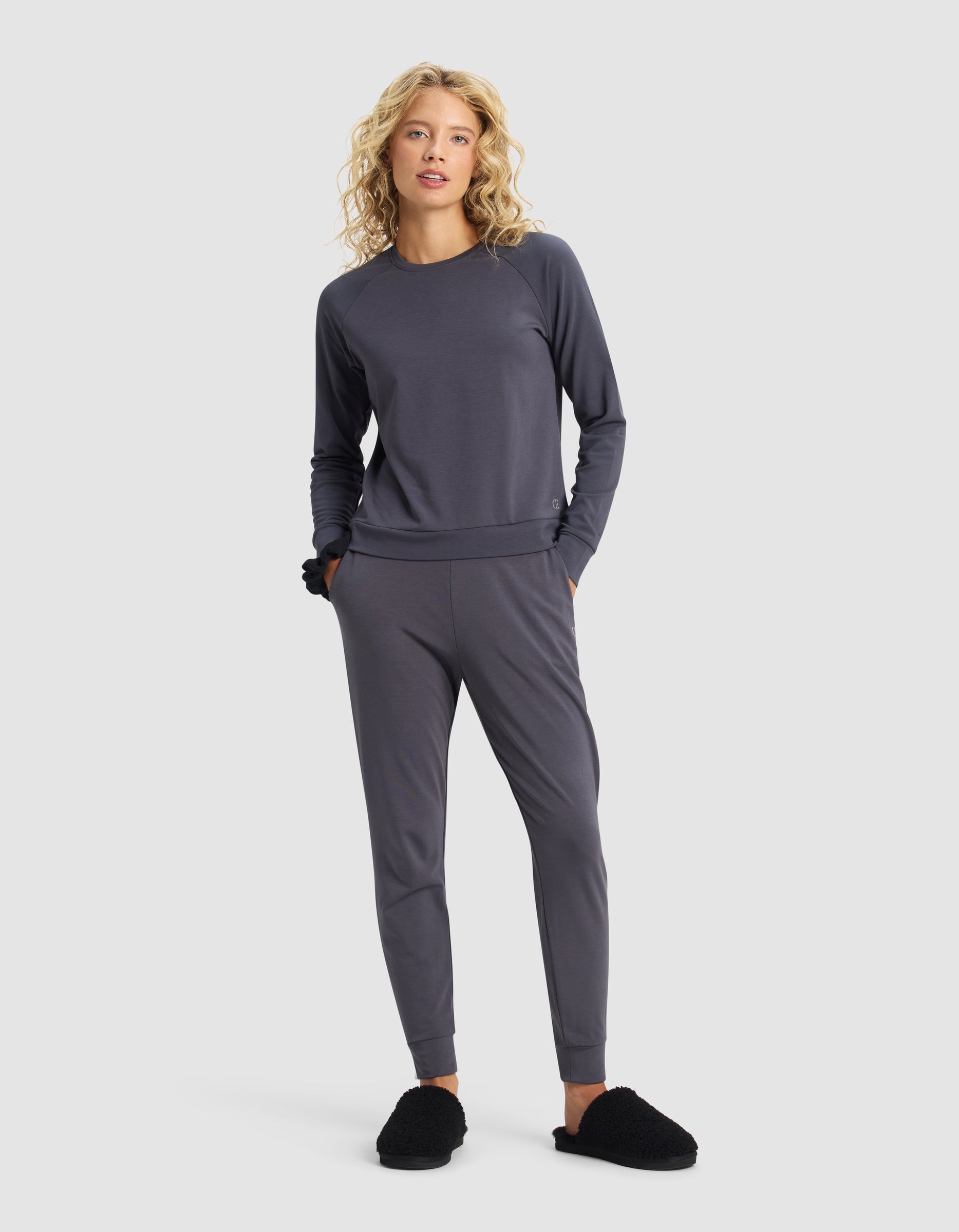 Women's Brushed Bamboo Jogger Set - Image 9