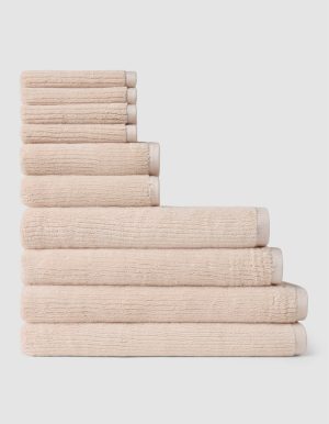 Complete Ribbed Terry Bath Bundle